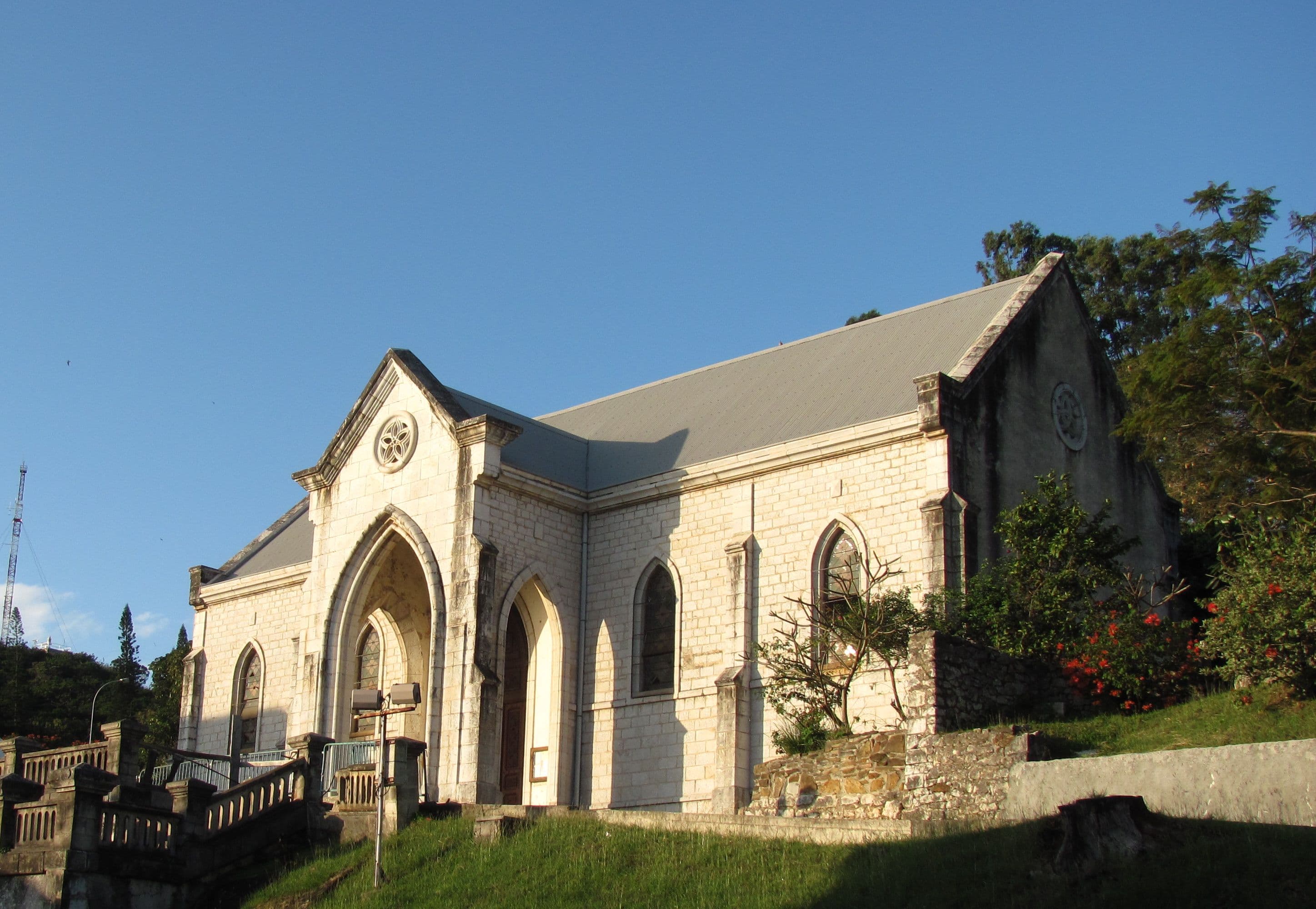 vieux temple de Nouméa