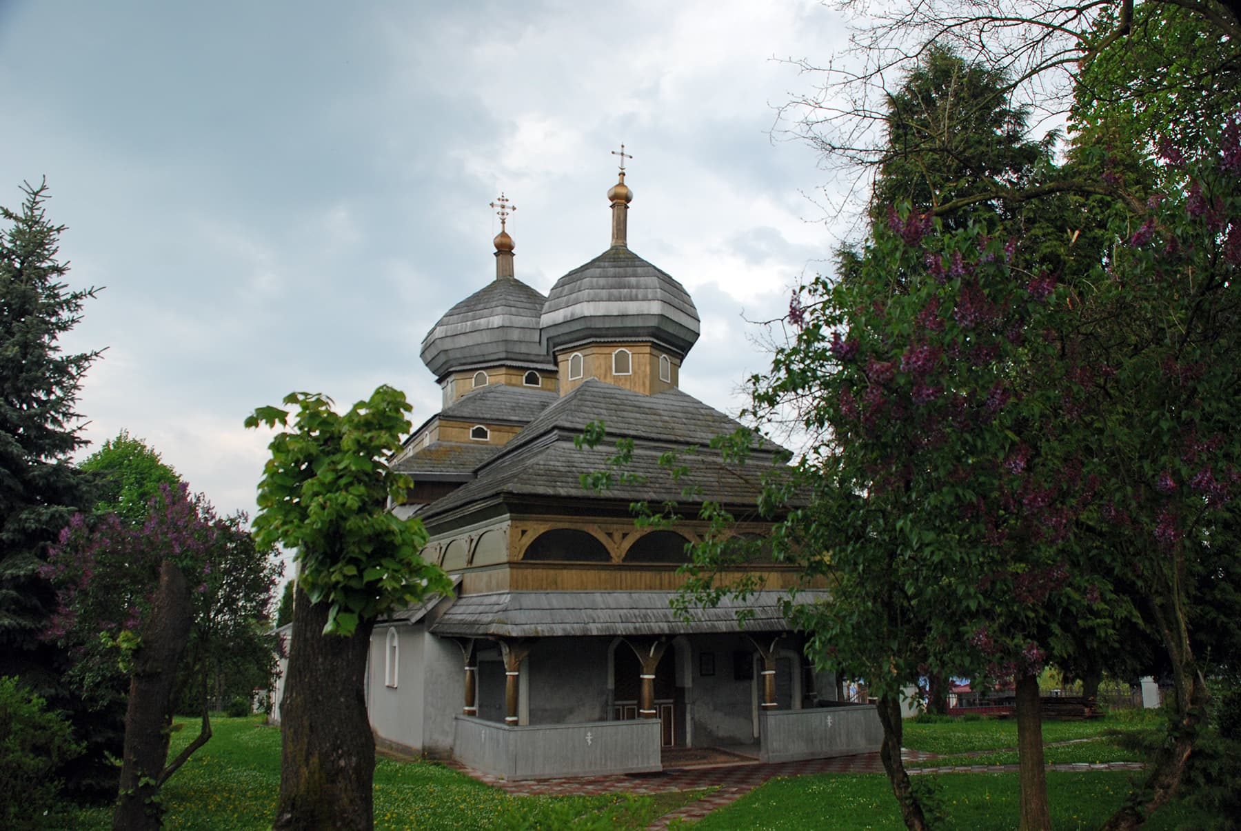 Greek Catholic Holy Trinity church in Nyzhankovychi
