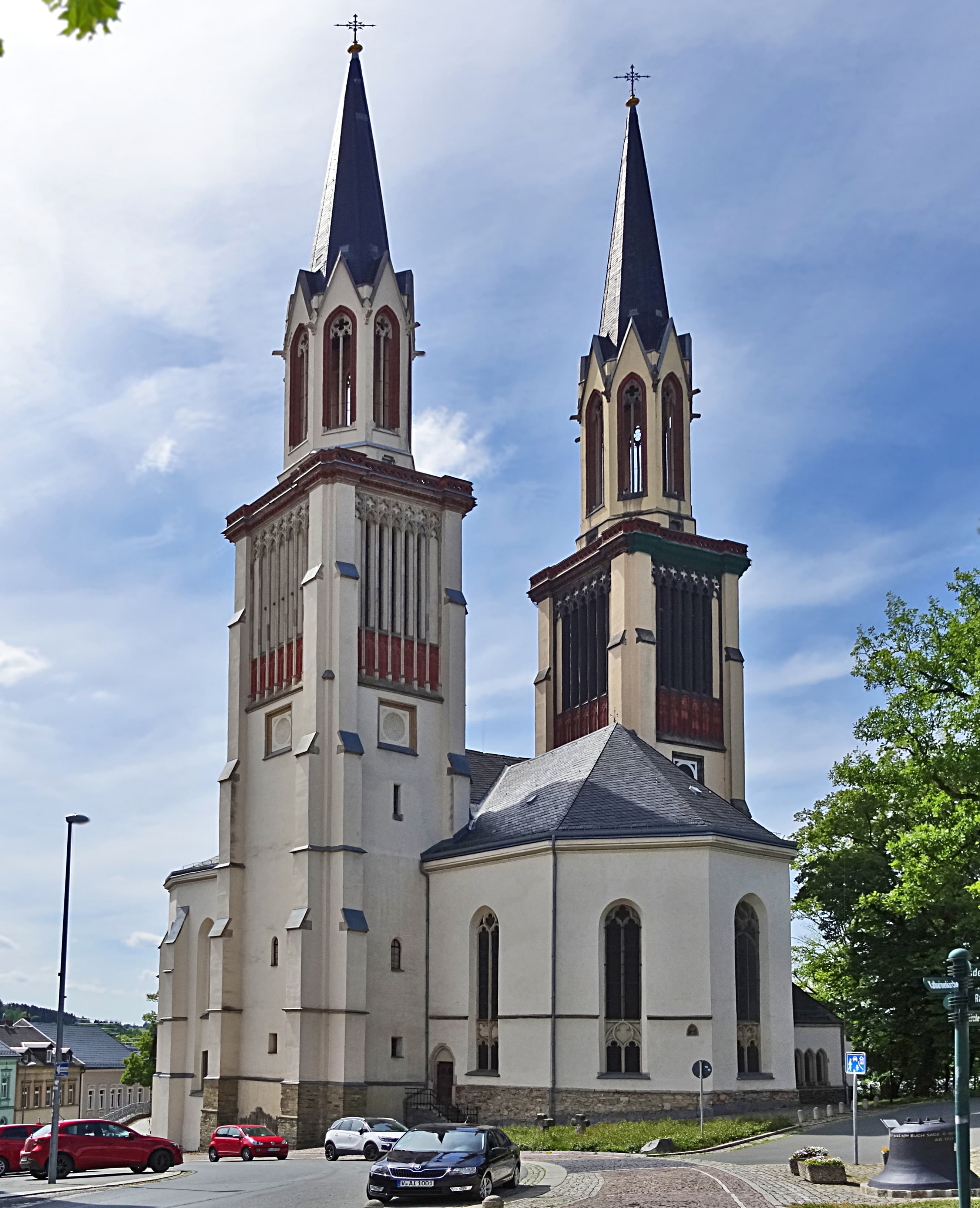 Saint James the Grater church in Oelsnitz/Vogtl.