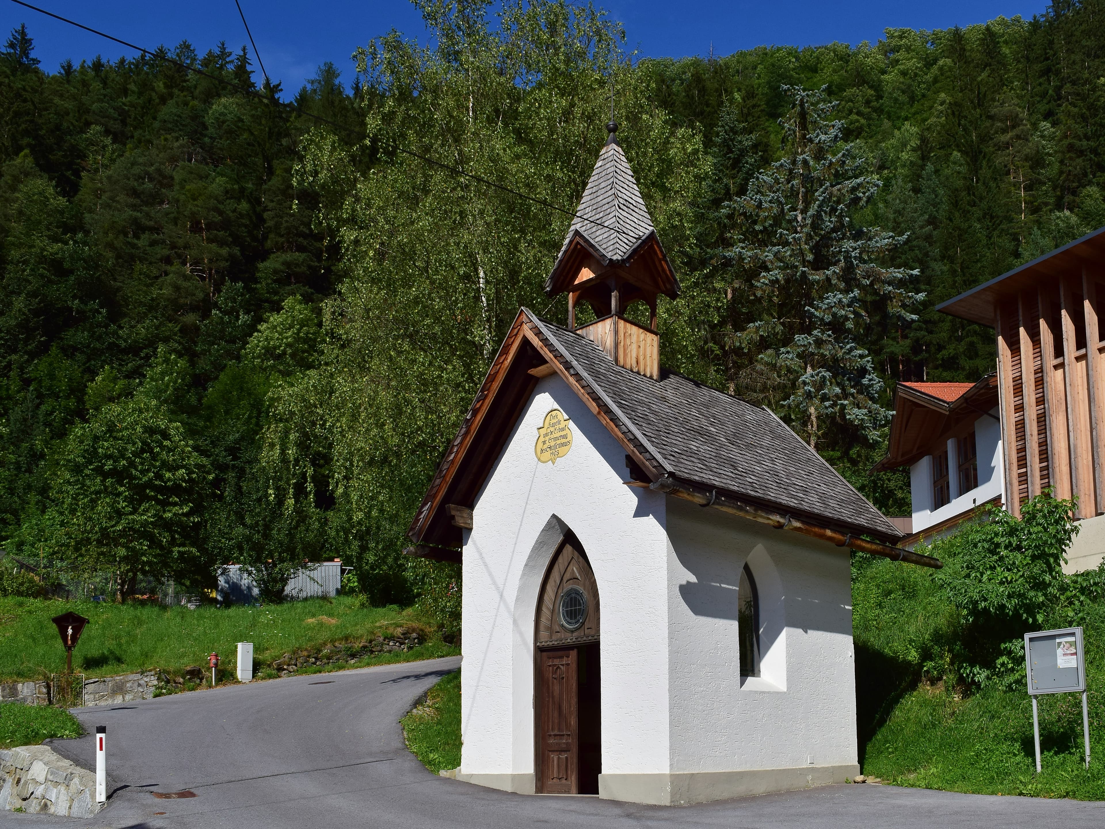Wegkapelle in Ebene