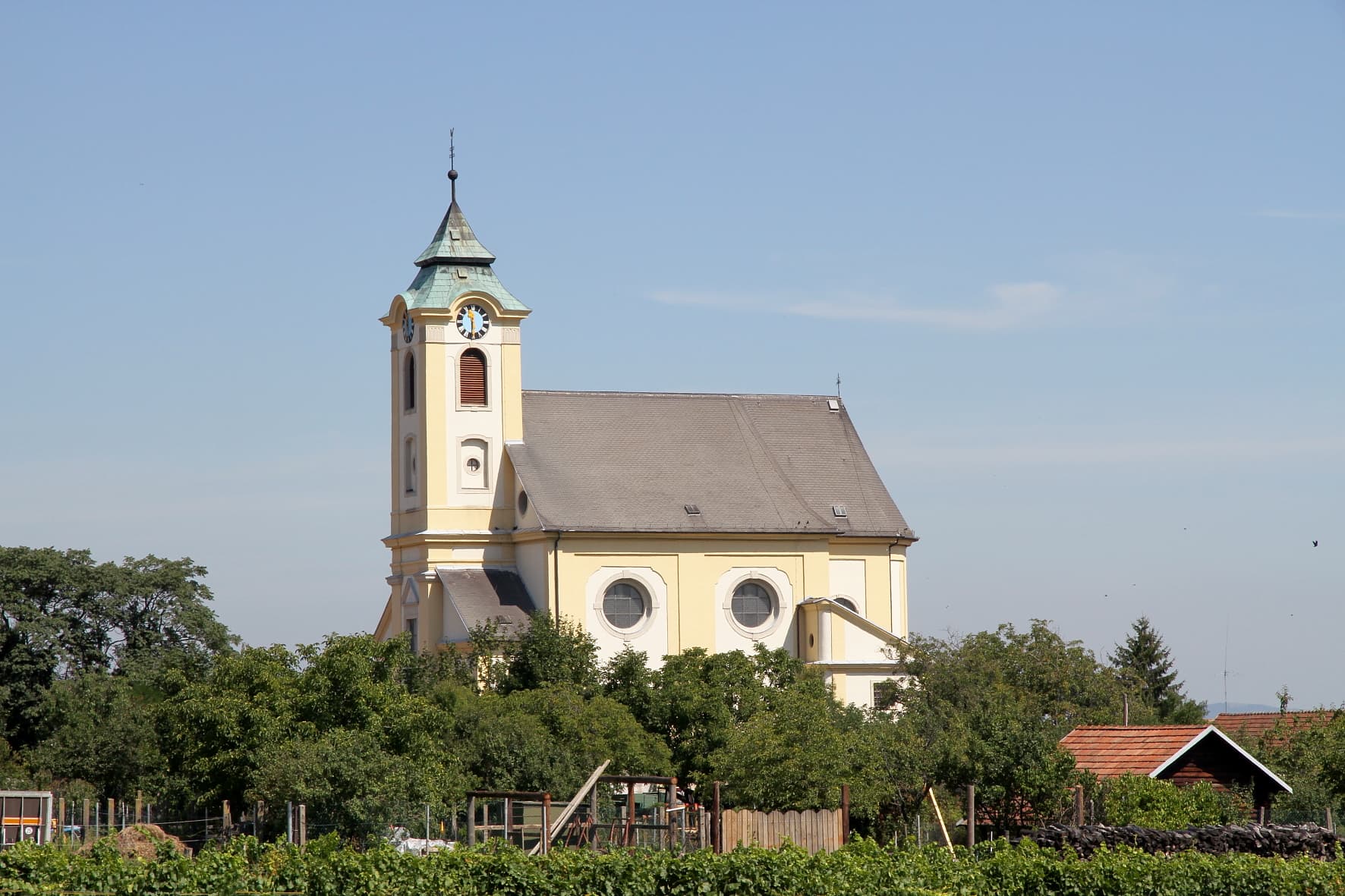 Pfarrkirche hll. Dreifaltigkeit, Simon und Judas, Oggau am Neusiedler See