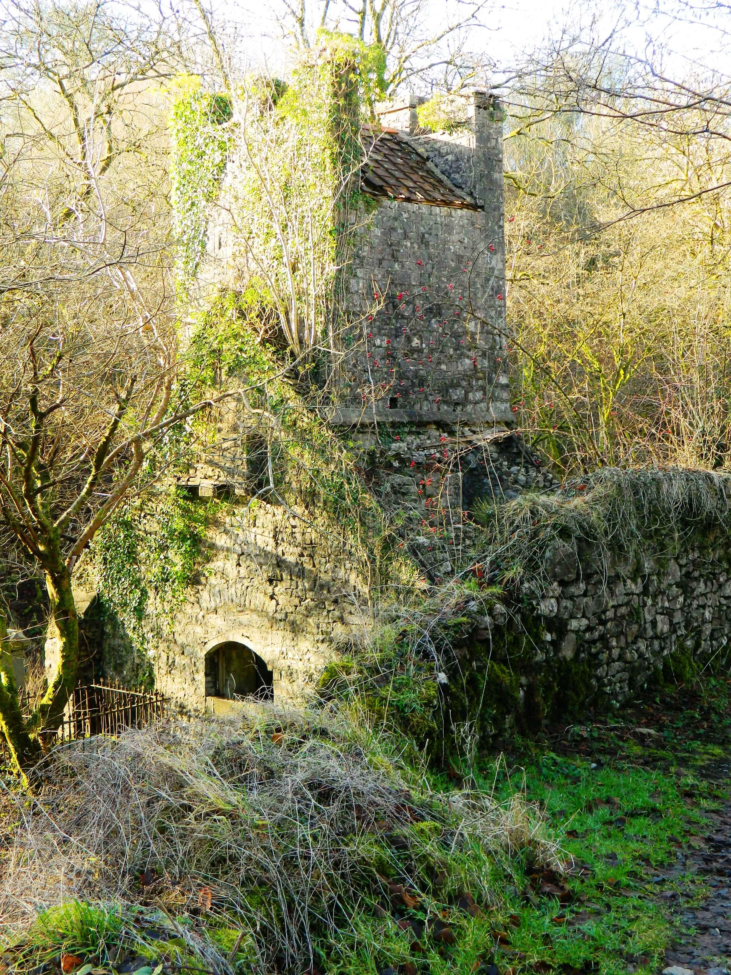 Tower of old church of St Gwynno