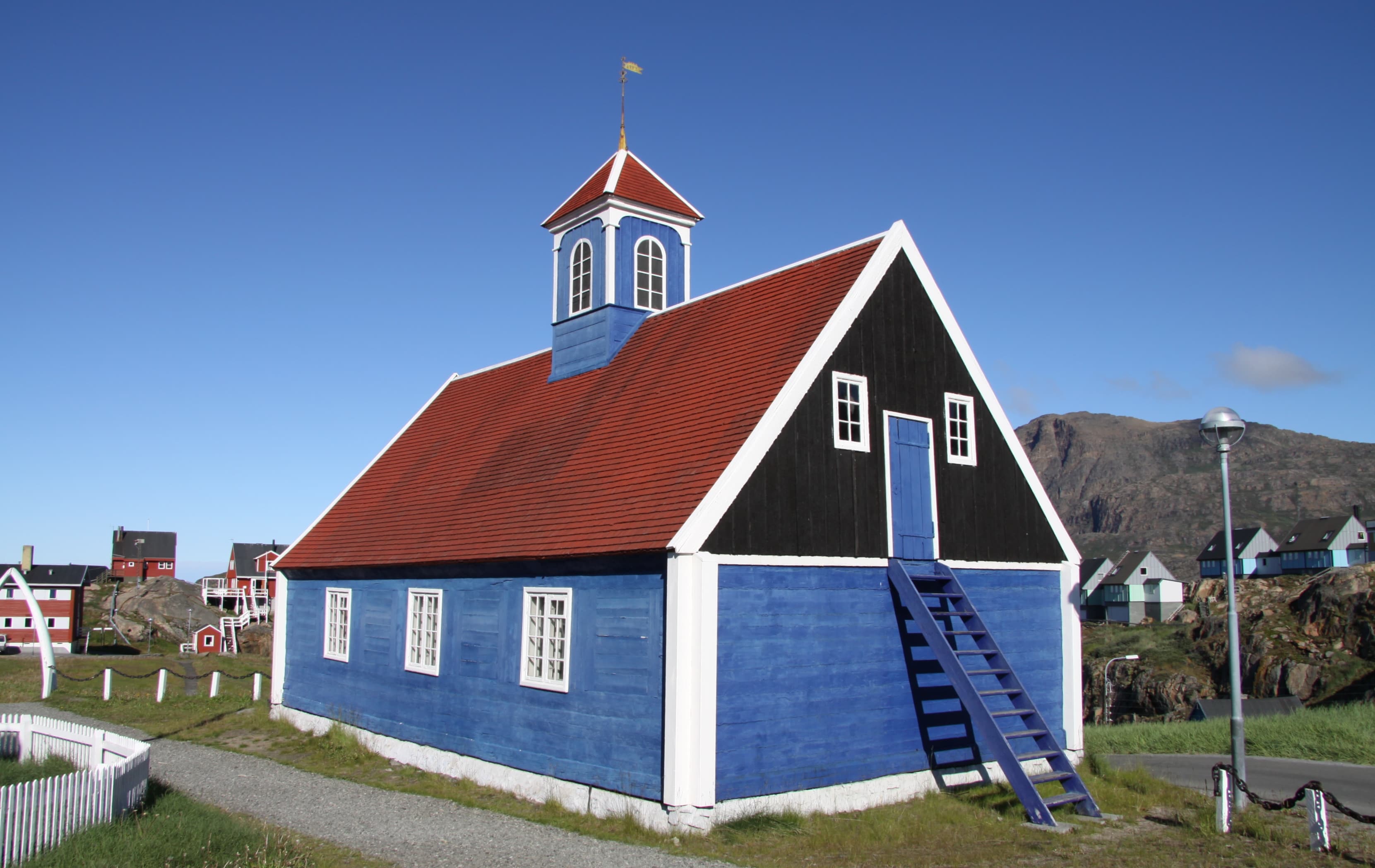 Blue Church in Sisimiut