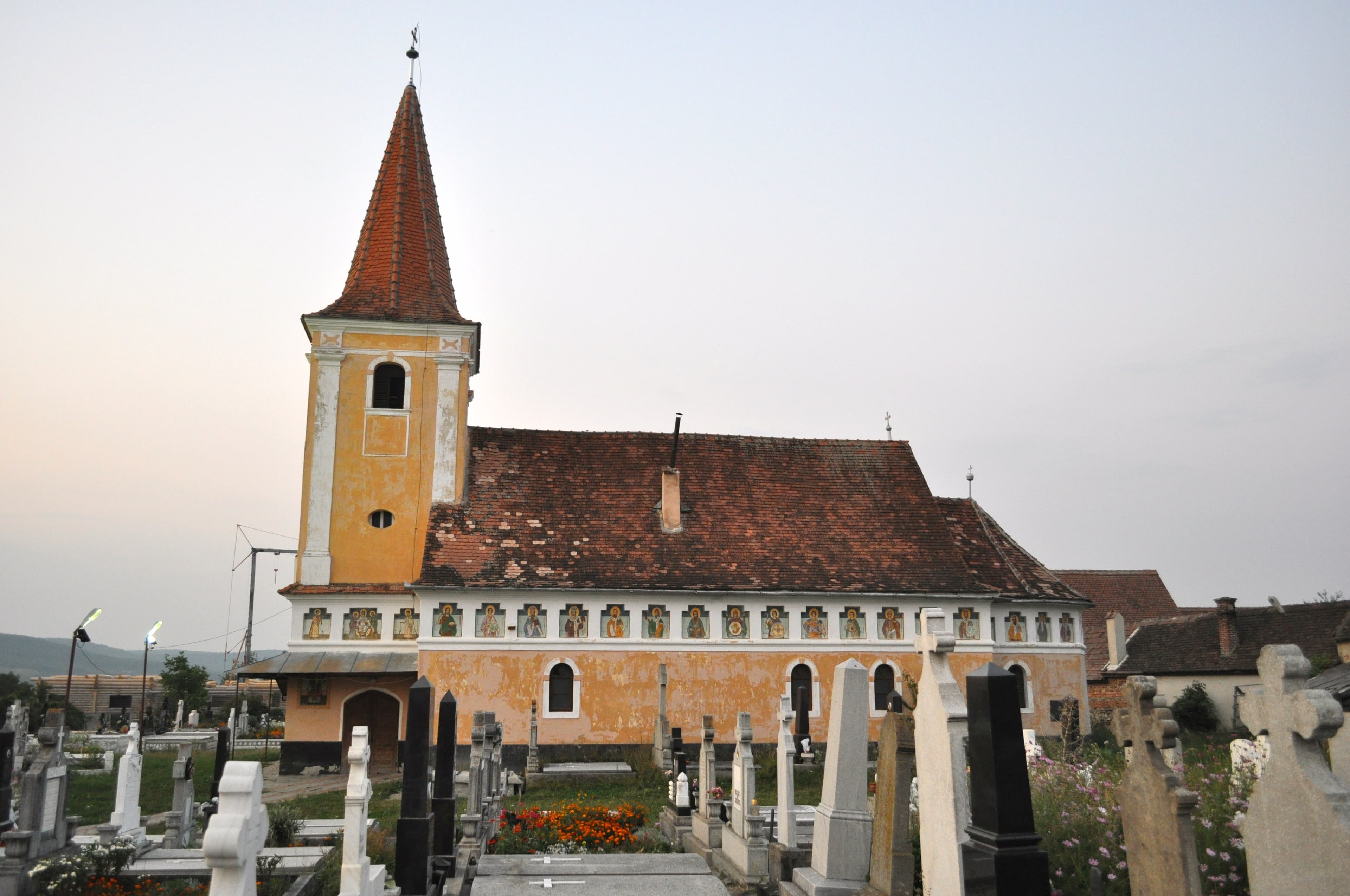 Saint Nicholas' church in Orlat, Sibiu