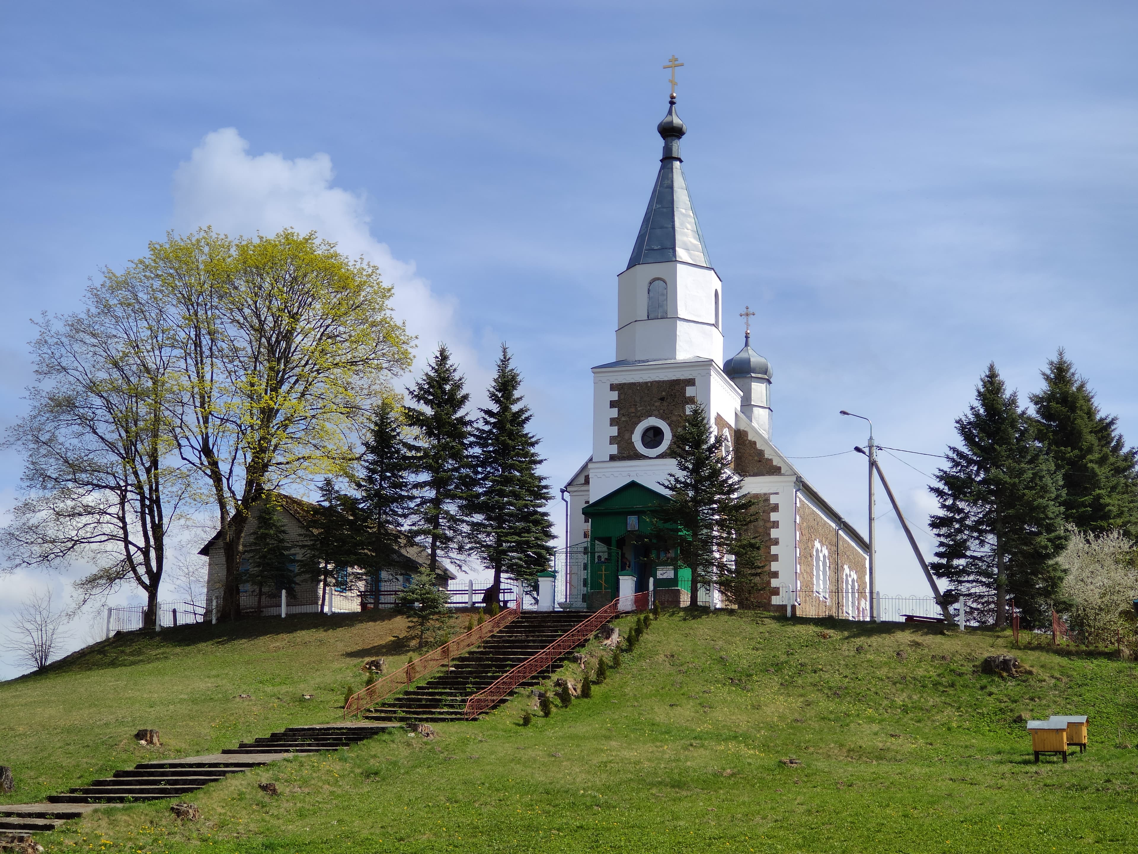 Orthodox church of St. Aliaksandar Neuski in Kreva