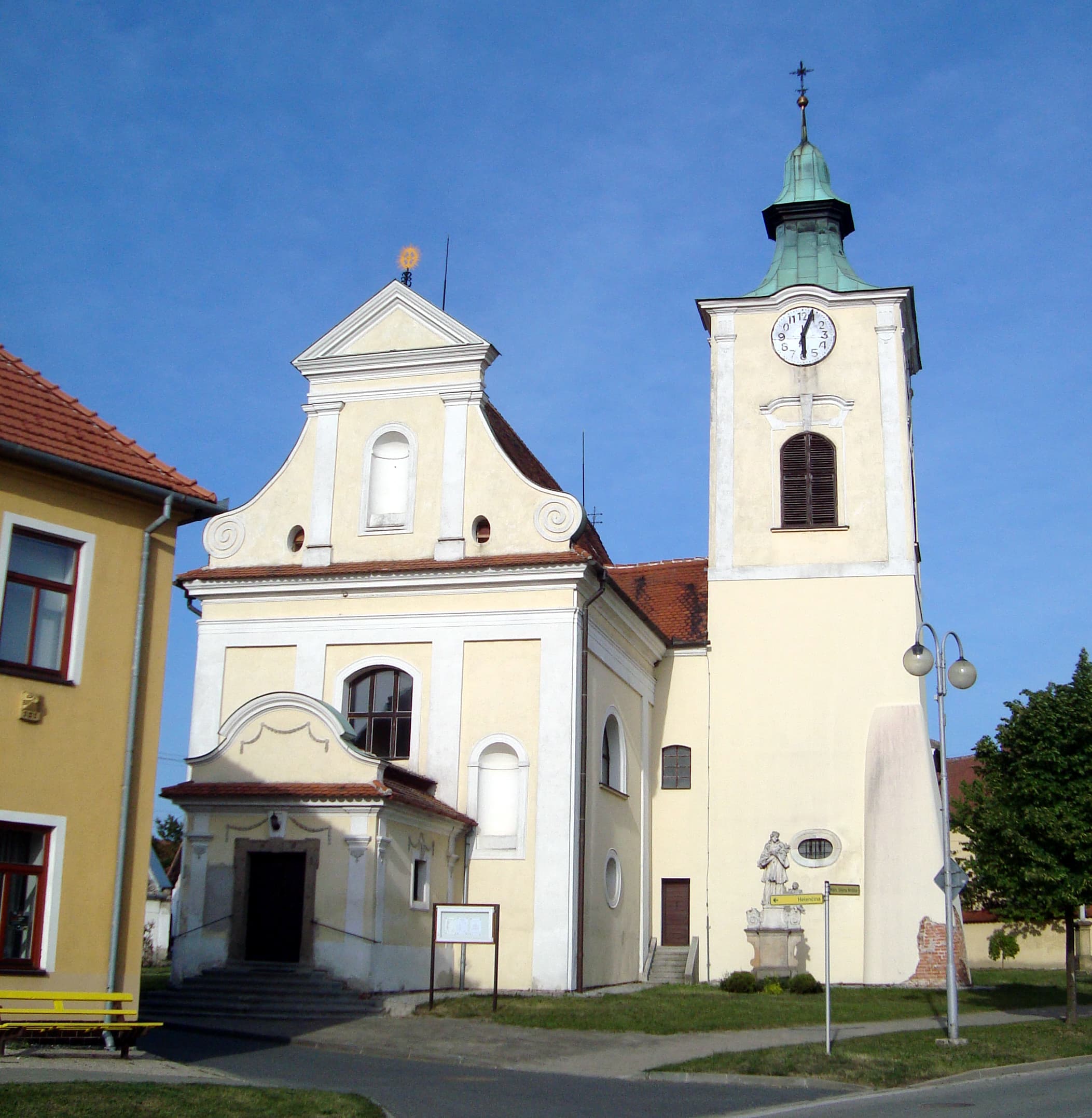 Church of Saints John the Baptist and Wenceslaus (Ostrovačice)