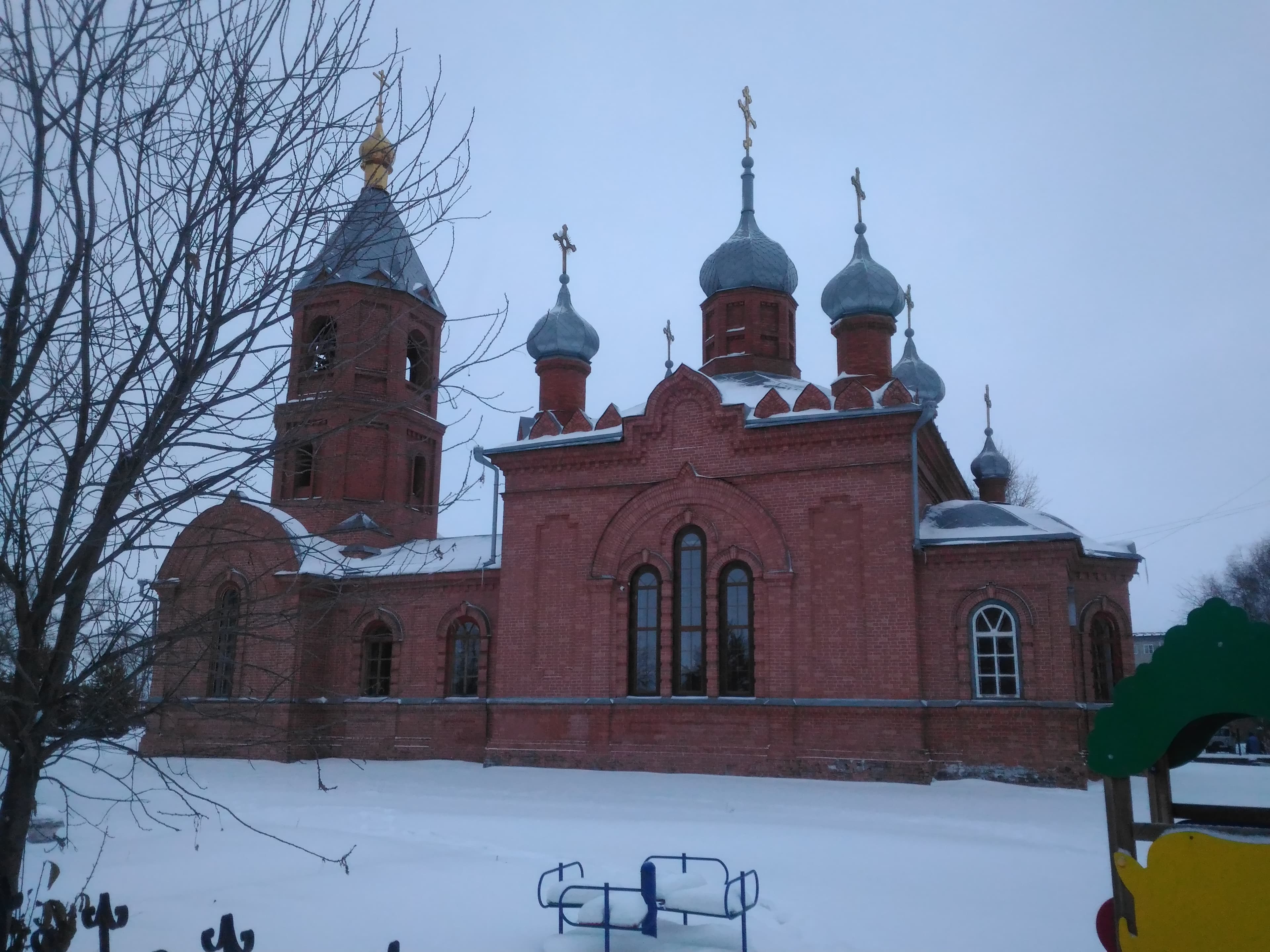 Orthodox cathedral of the Nativity of Saint John the Baptist in Kuybyshev
