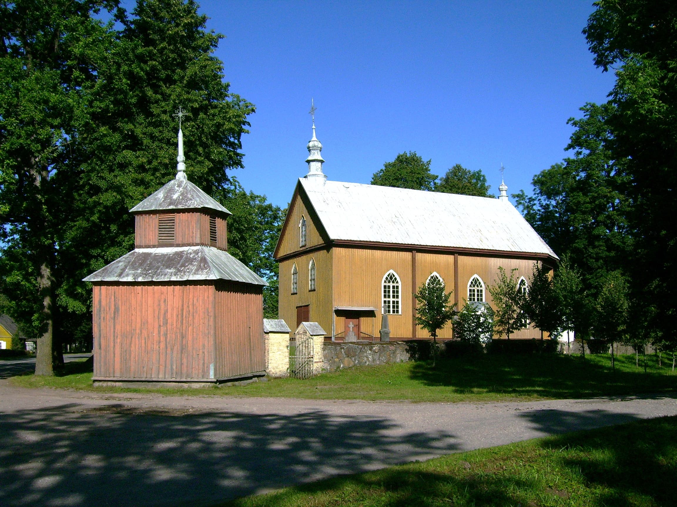 Church of the Assumption, Pašaltuonys