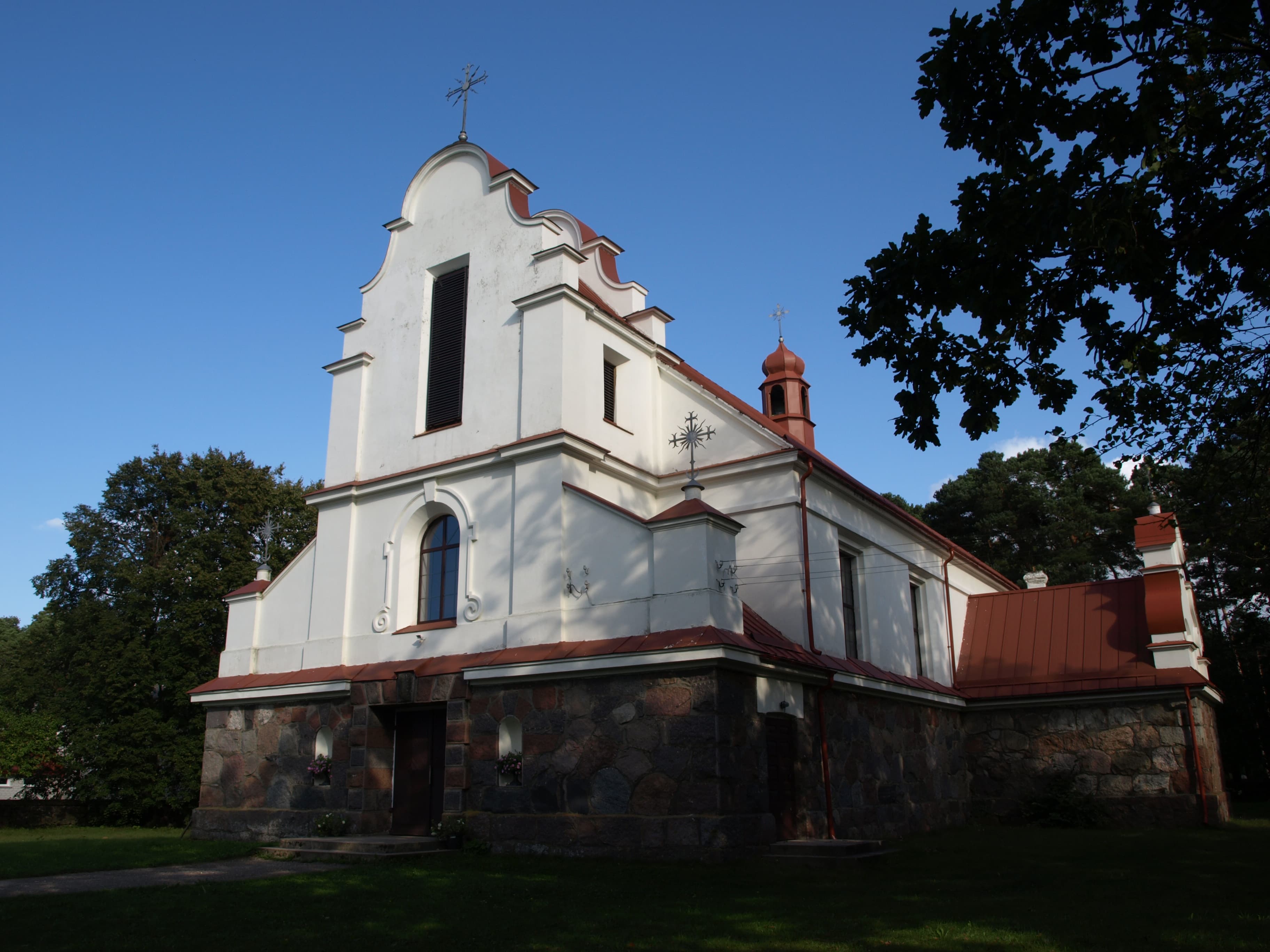 Church of the Assumption, Pabarė
