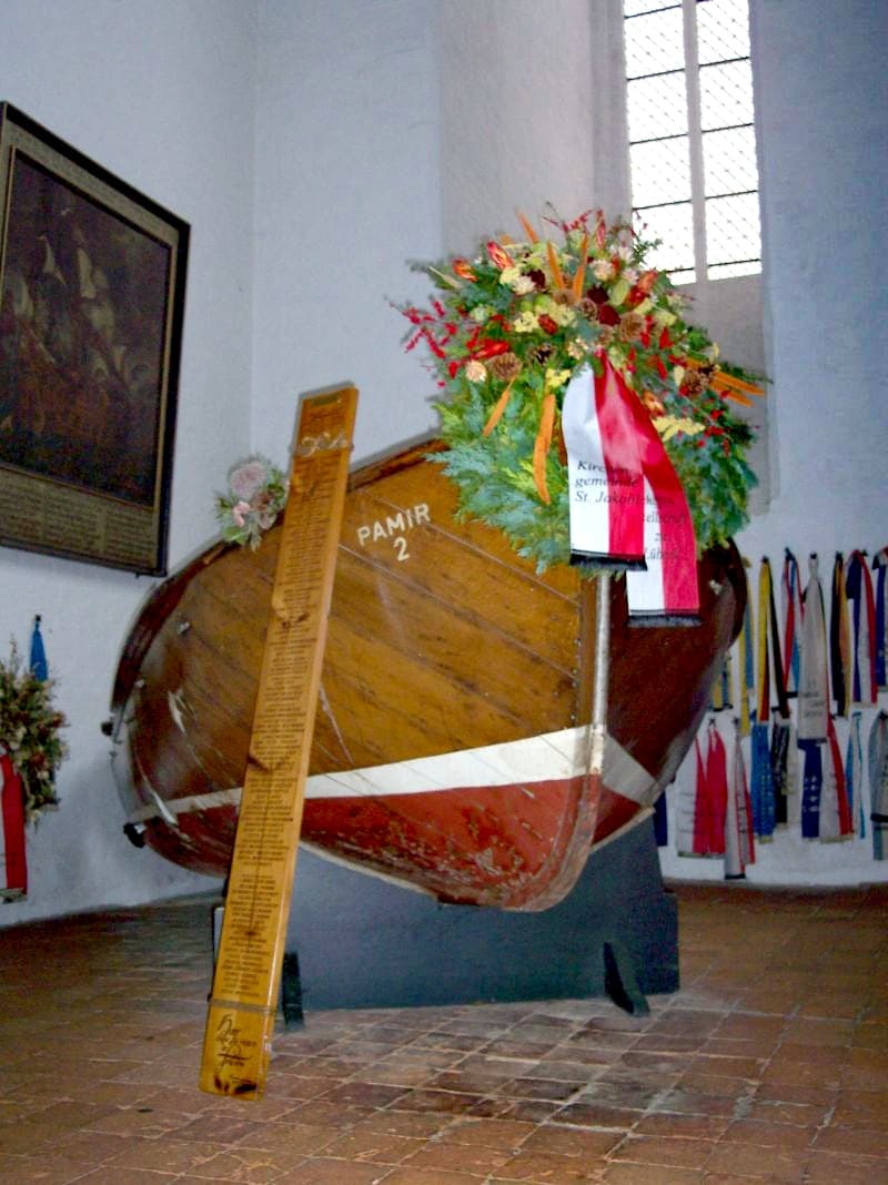 Pamir memorial in St Jakob's Church (Lubeck)