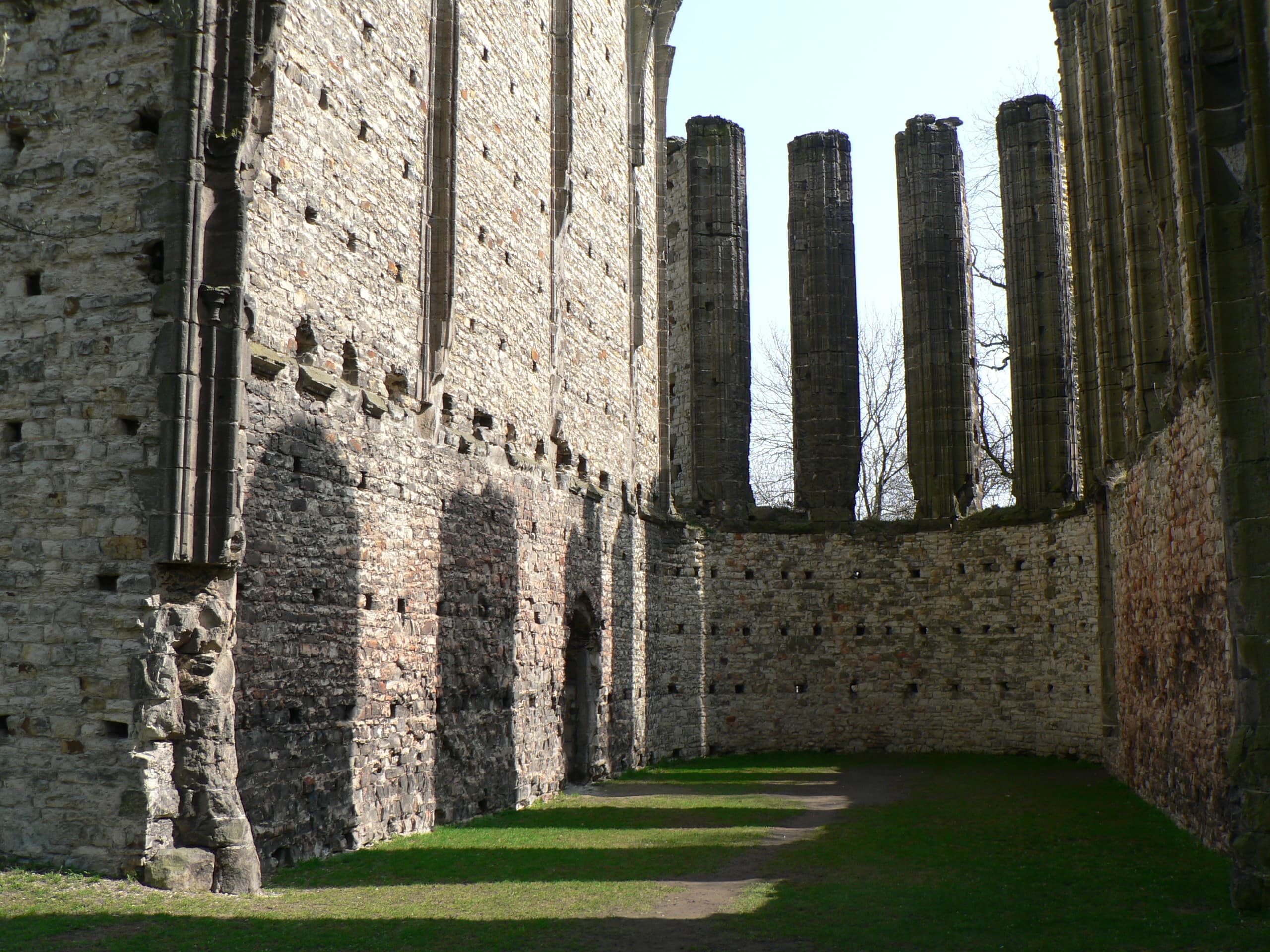 Unfinished church in Panenský Týnec