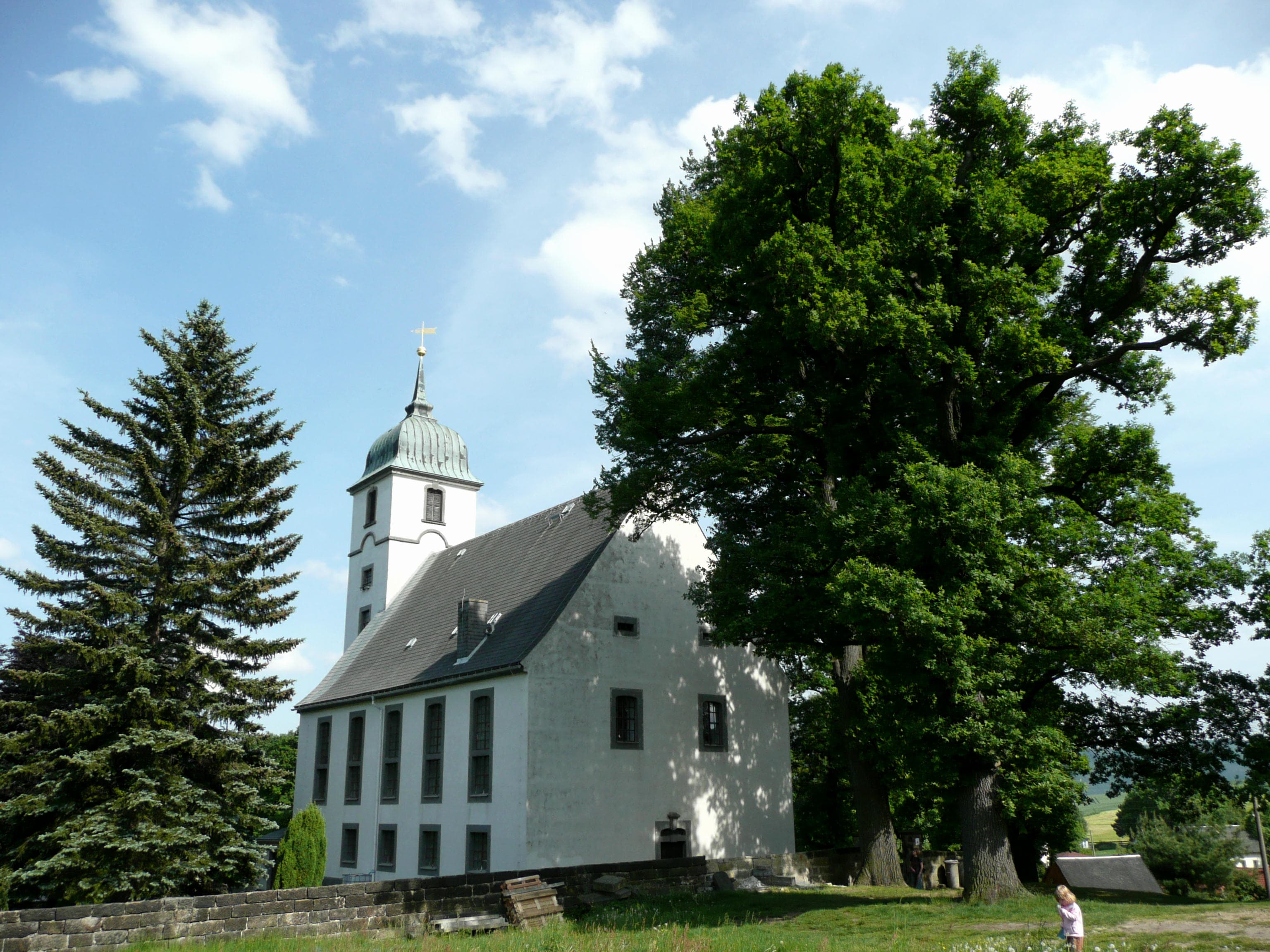 Church in Papstdorf