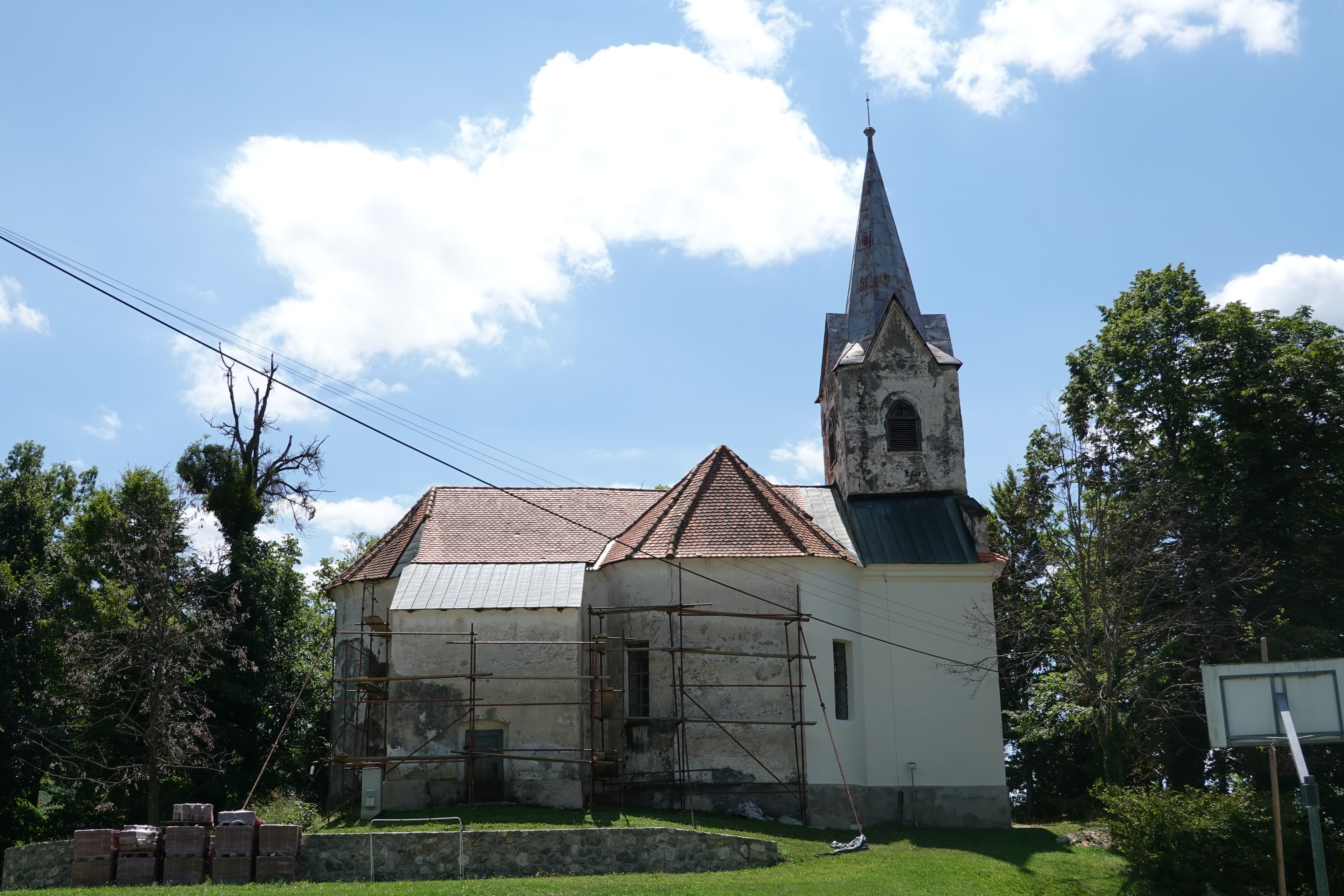St. Oswald's Church in Pečice