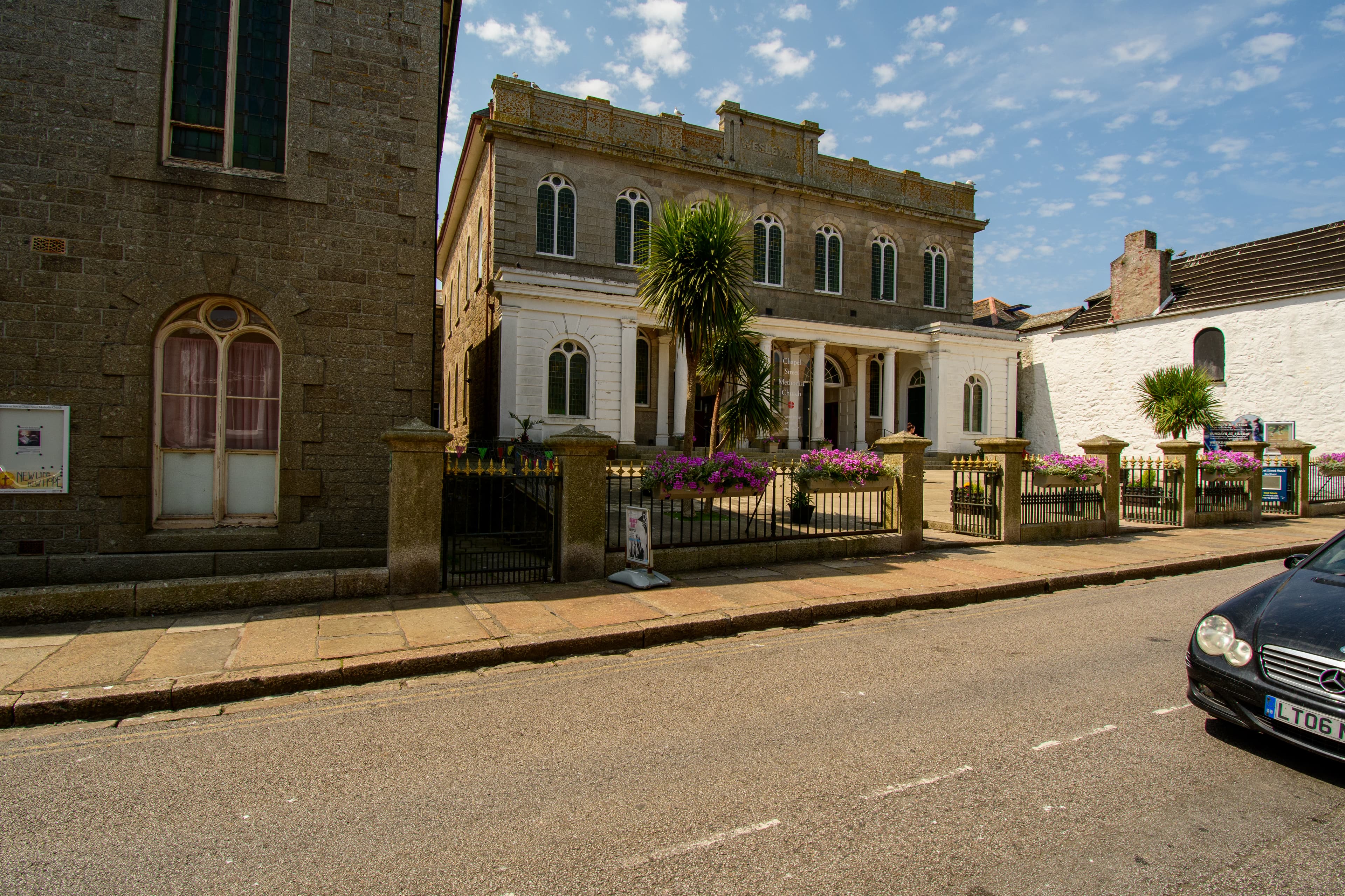 Methodist Church Including Railings