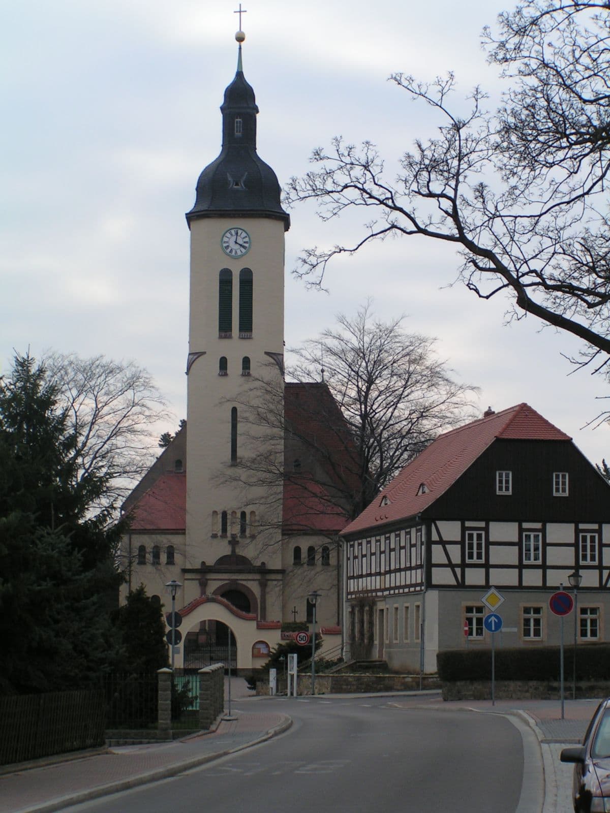 St. Jakobus church, Pesterwitz
