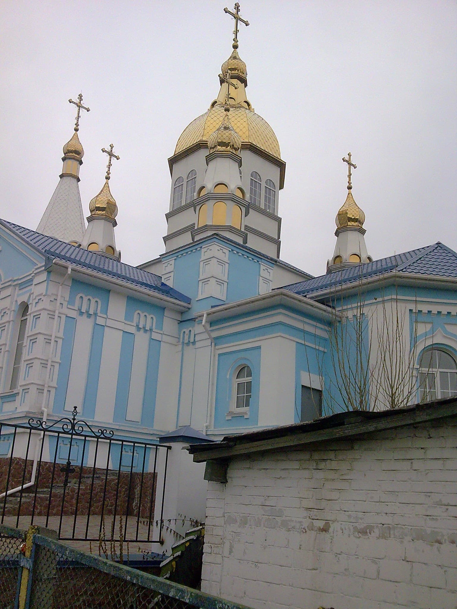 Simeon Stylites church in Petropavlivska Borshchagivka