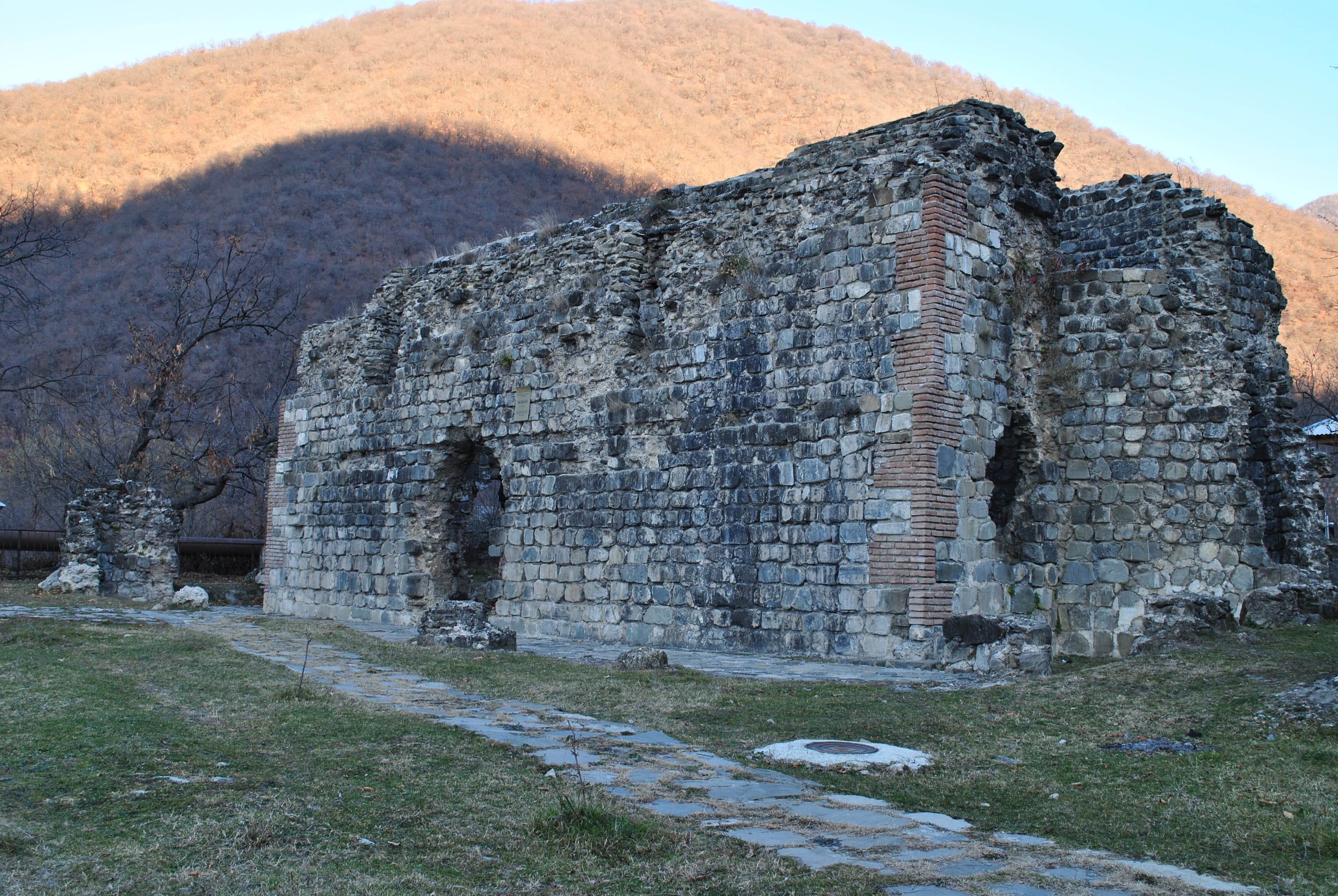 Basilica in Qum village