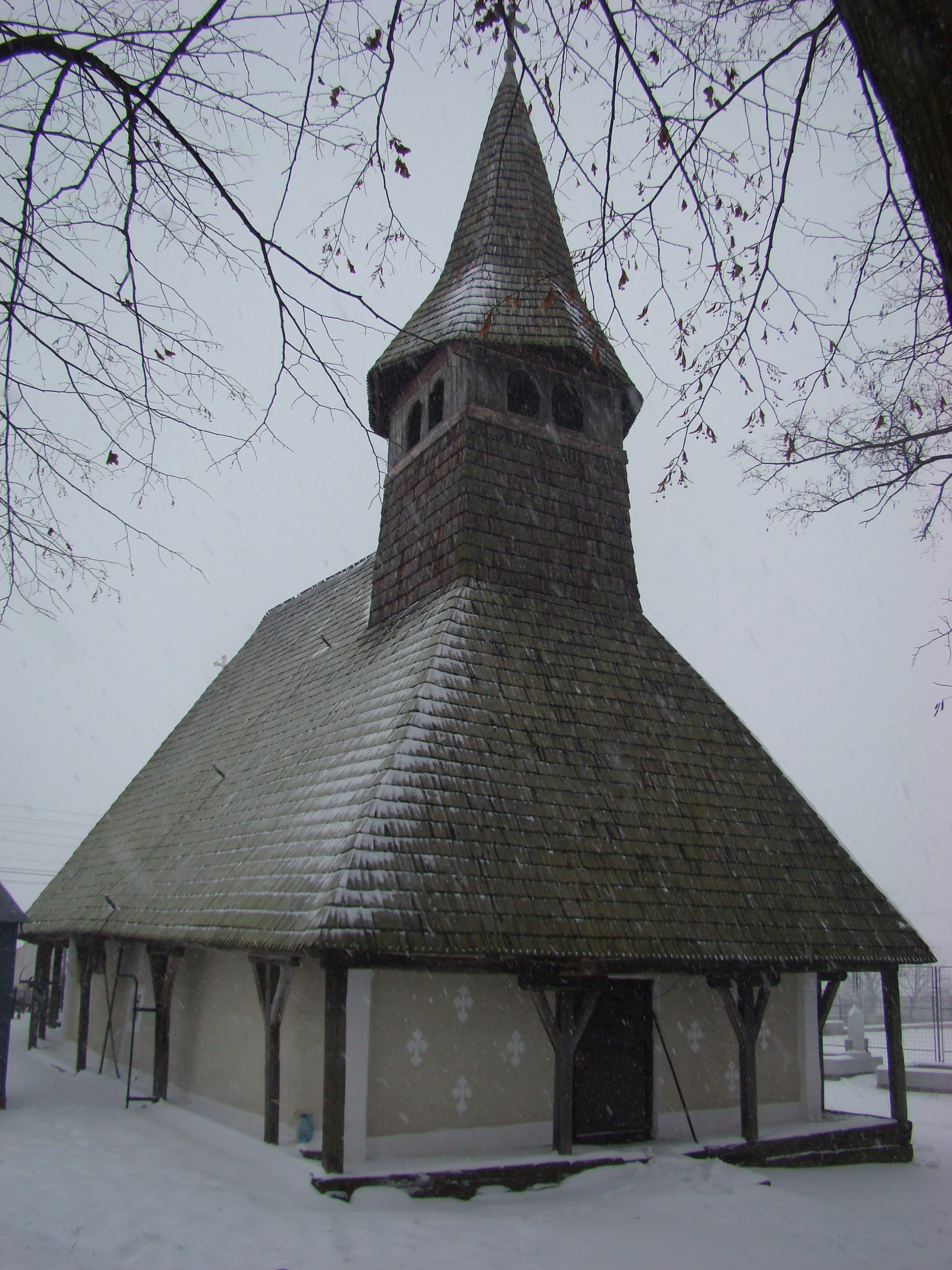 Wooden church in Vârciorog, Bihor