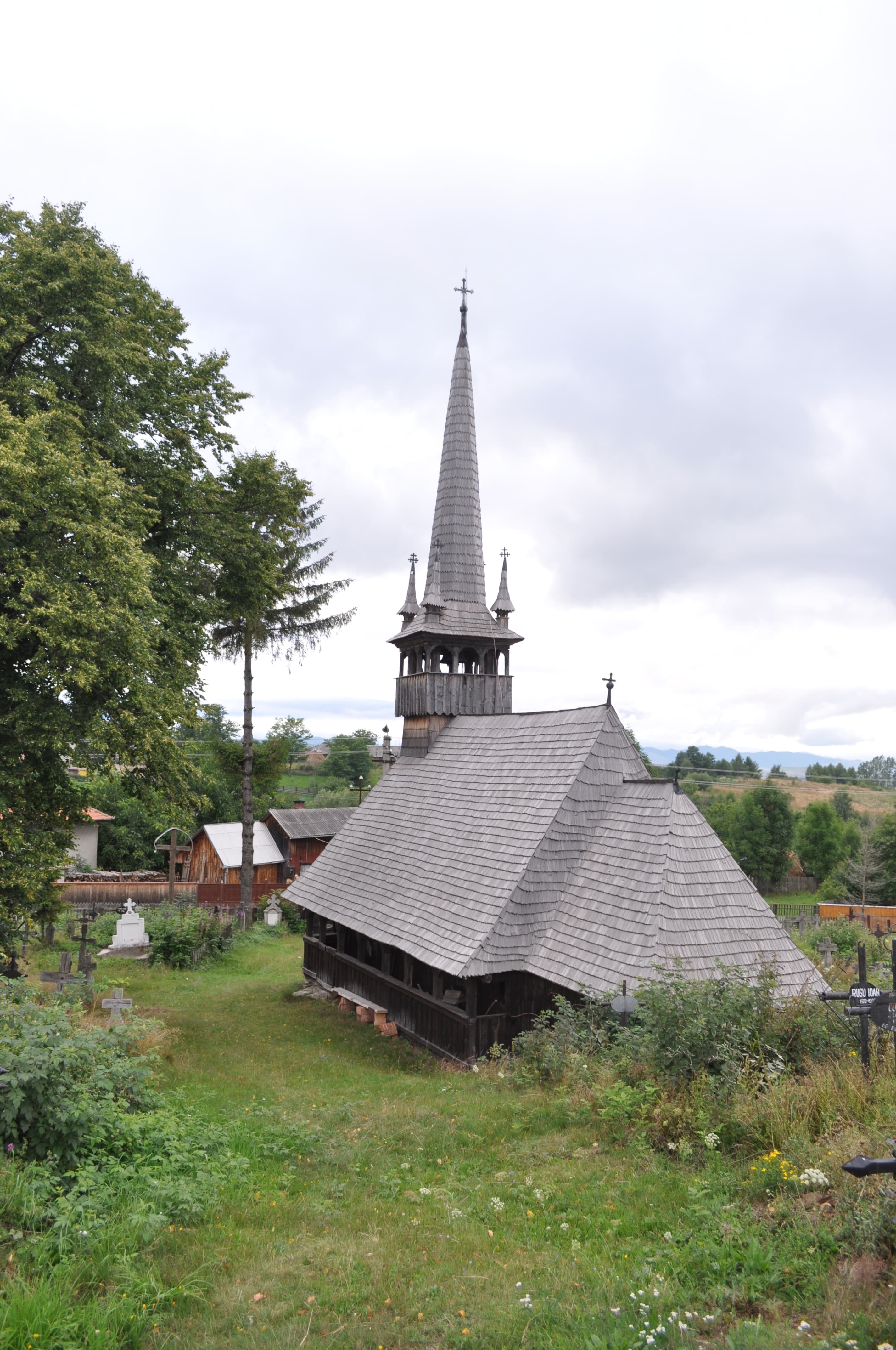 Wooden church in Dângău Mare, Cluj