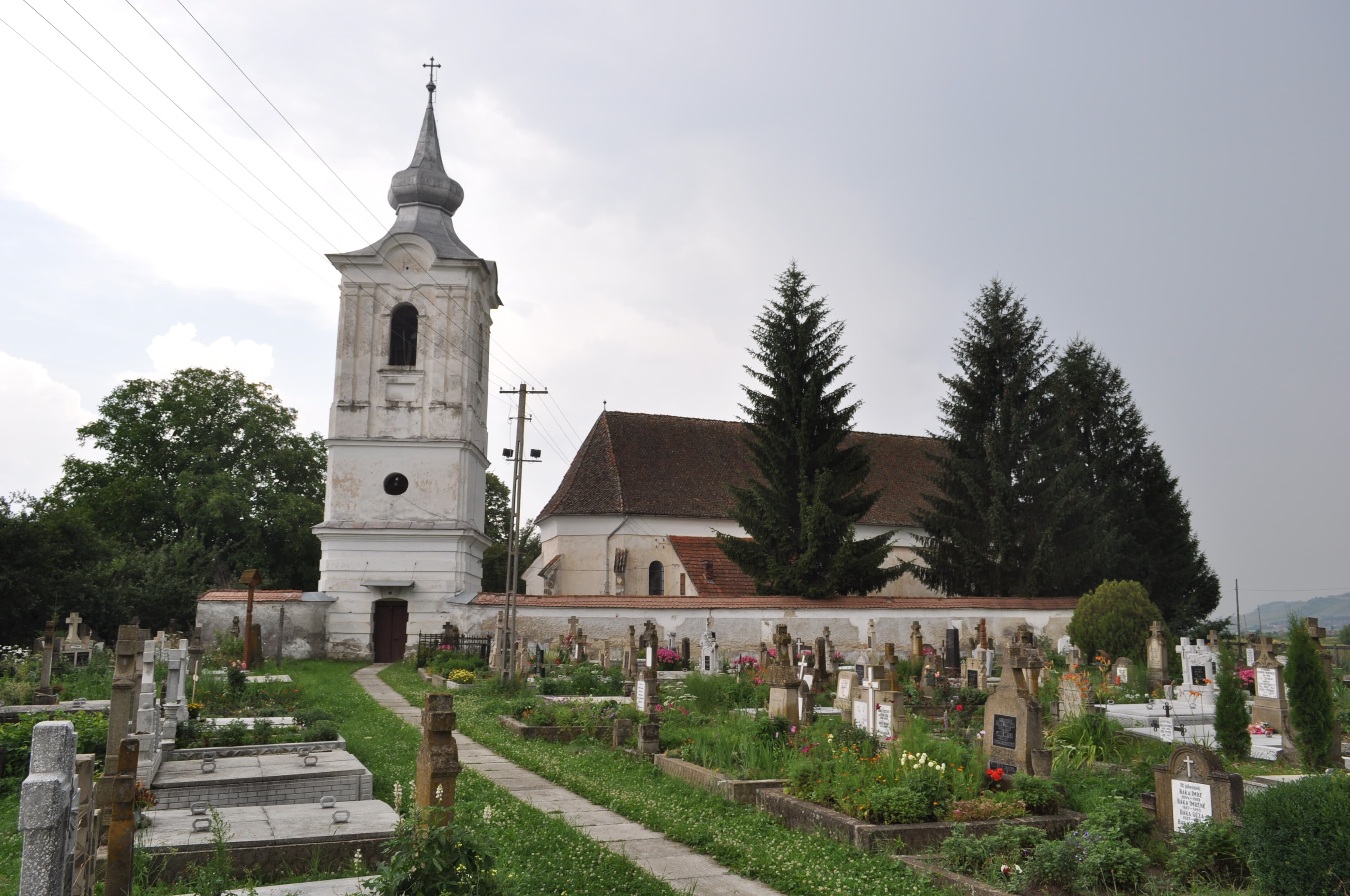 Roman Catholic church in Estelnic, Covasna