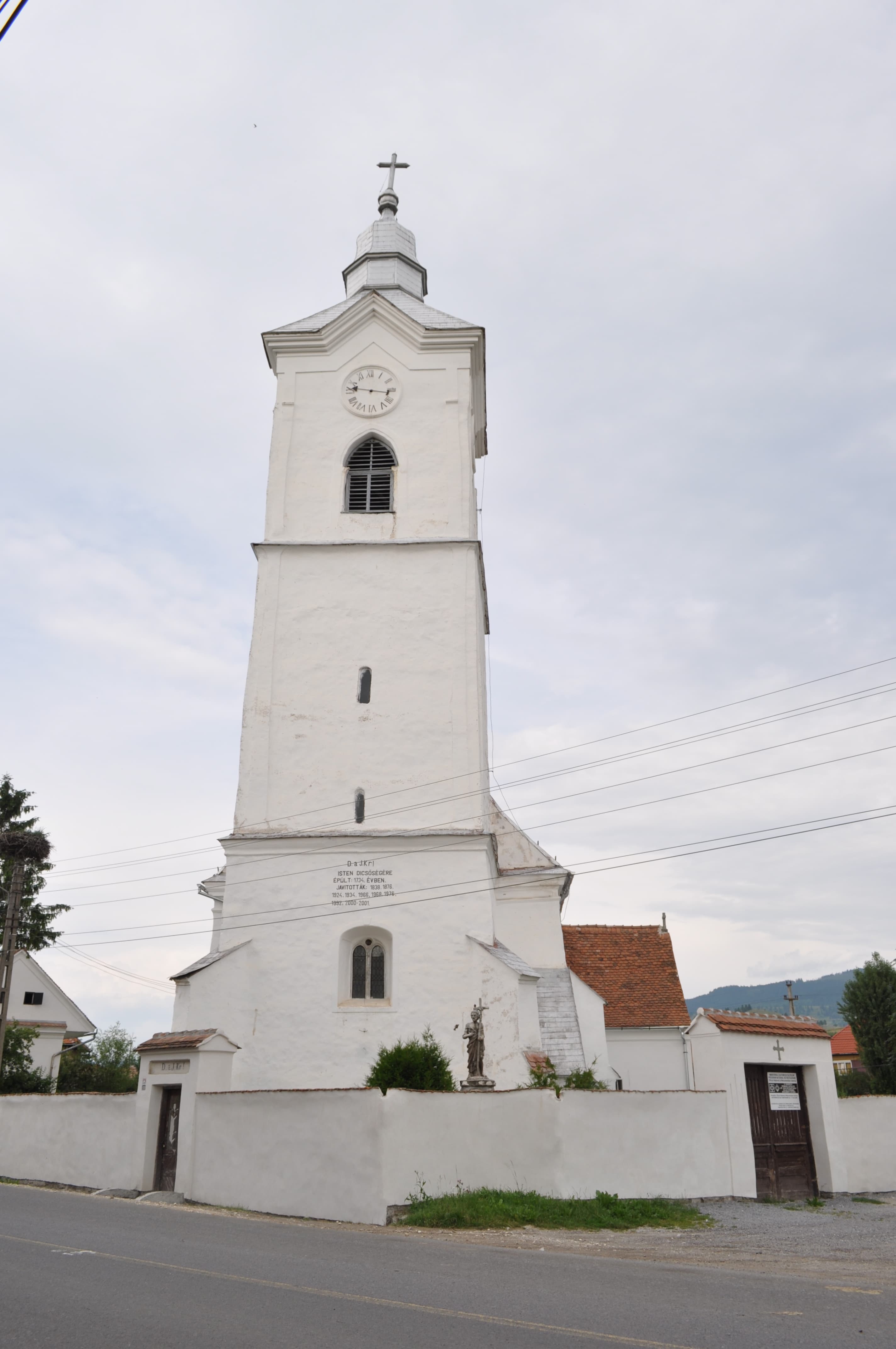 Saint John's Roman Catholic church in Valea Strâmbă, Harghita