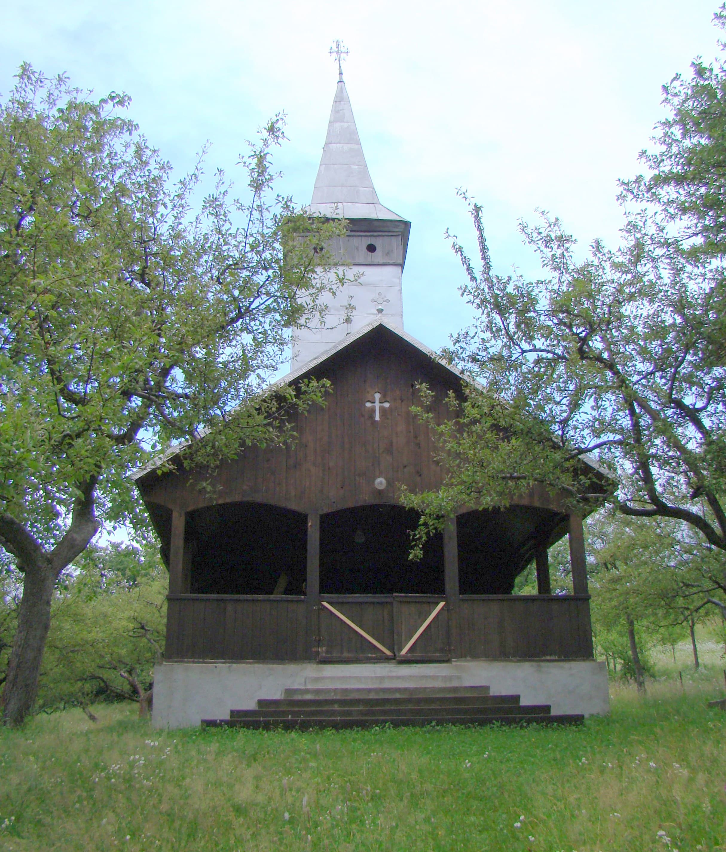 Wooden church in Remecioara