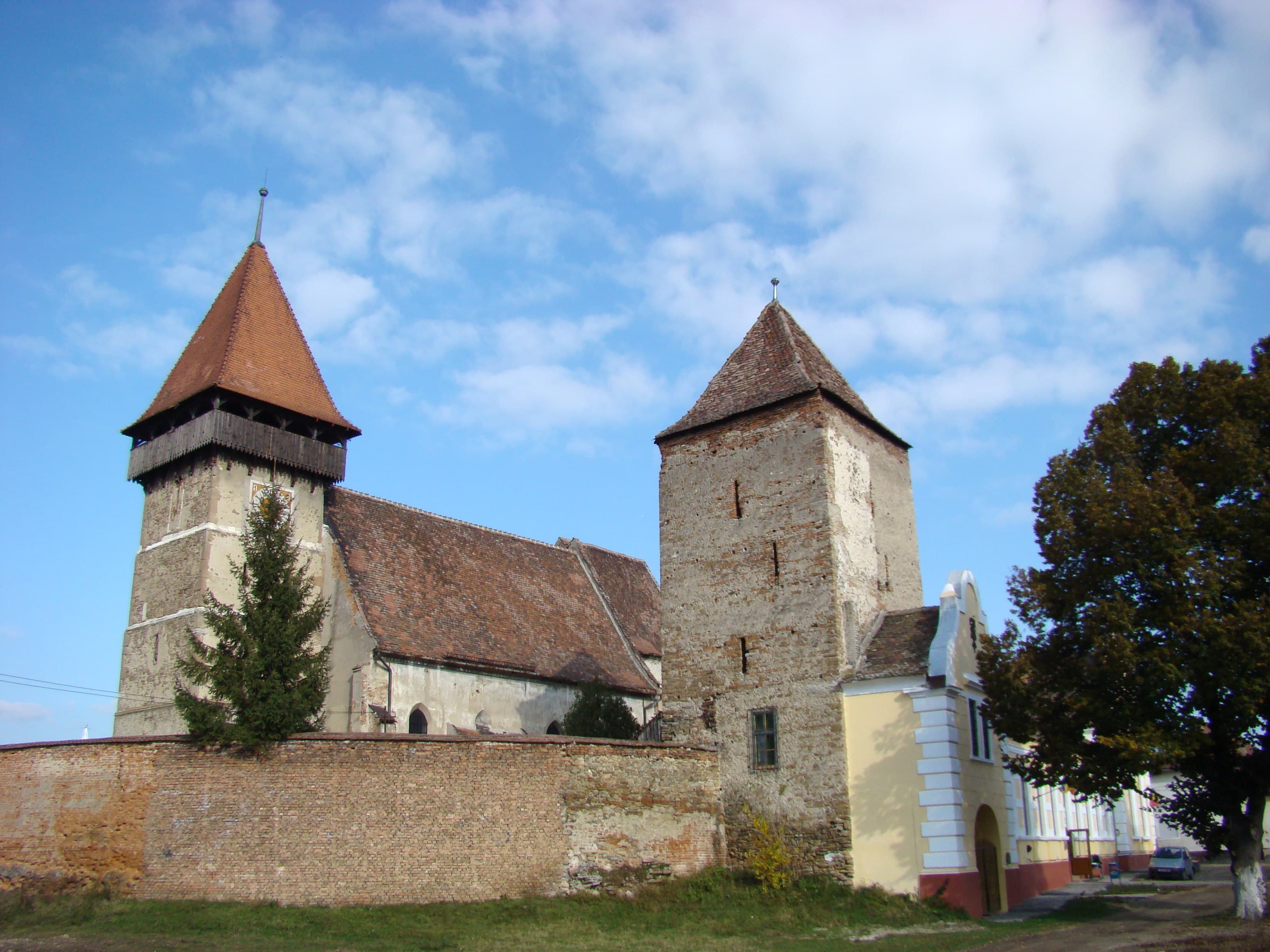 Lutheran church in Brateiu, Sibiu