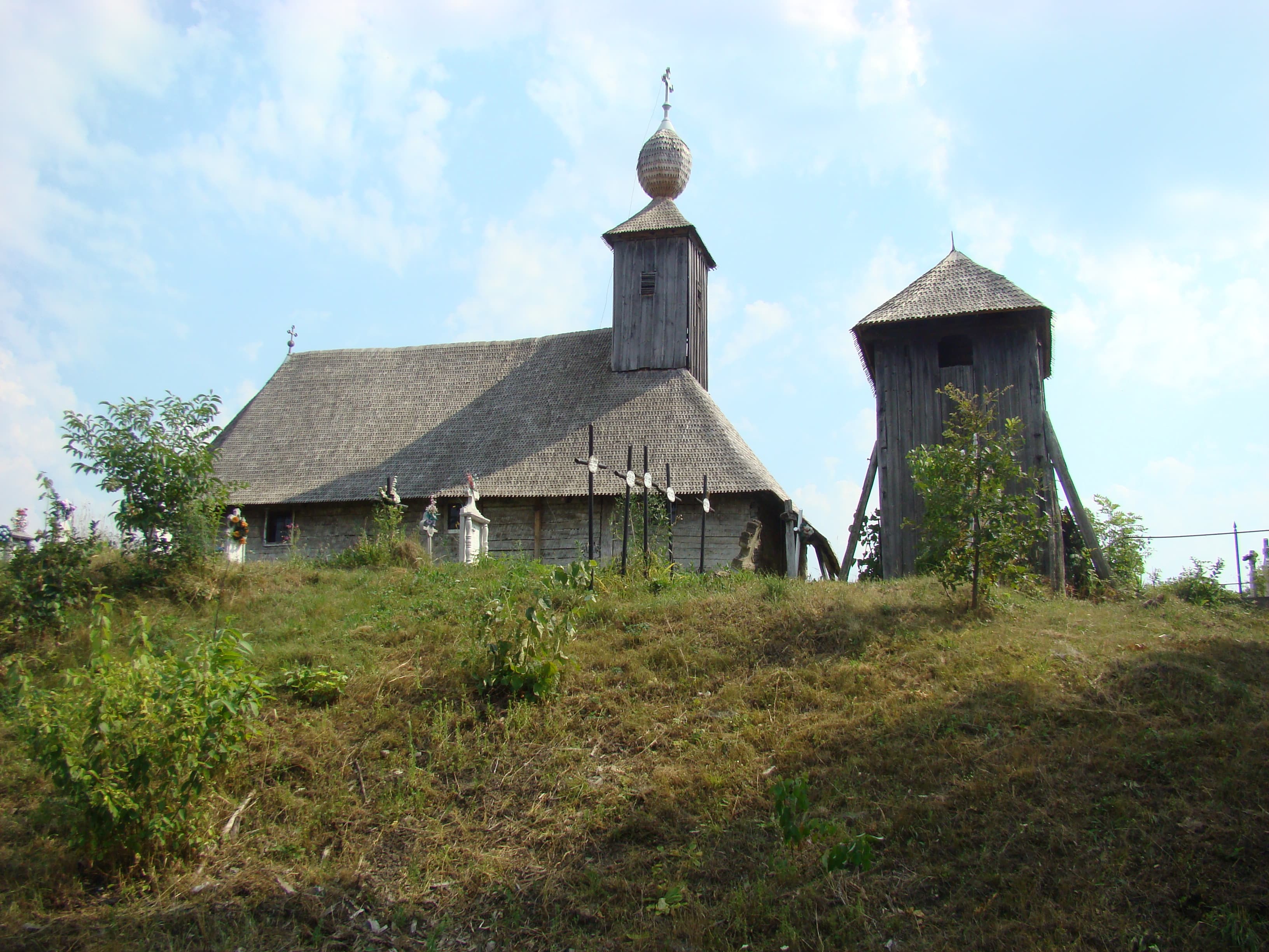 Wooden church in Românești, Timiș