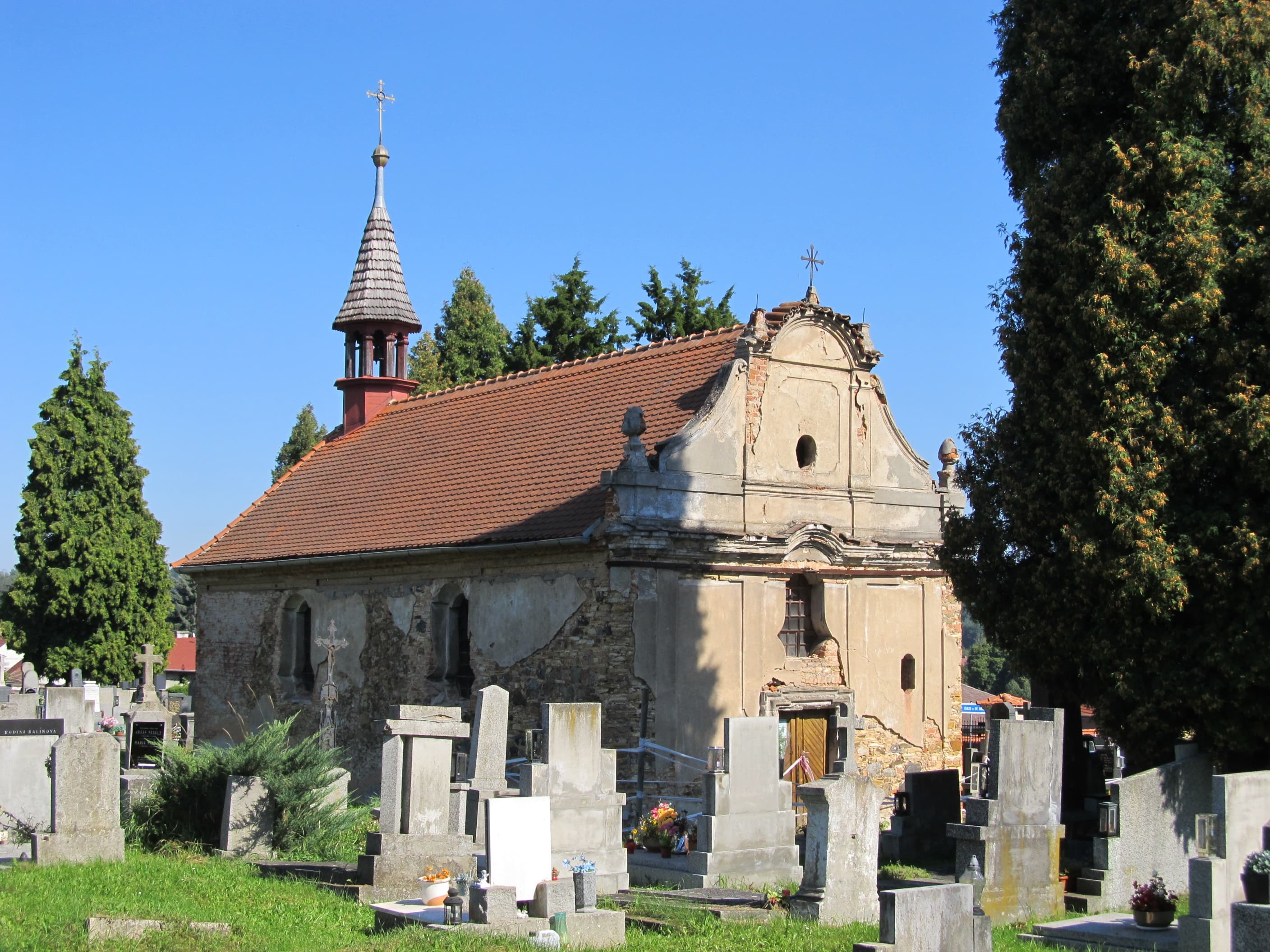 Saint Rosalia chapel in Radnice