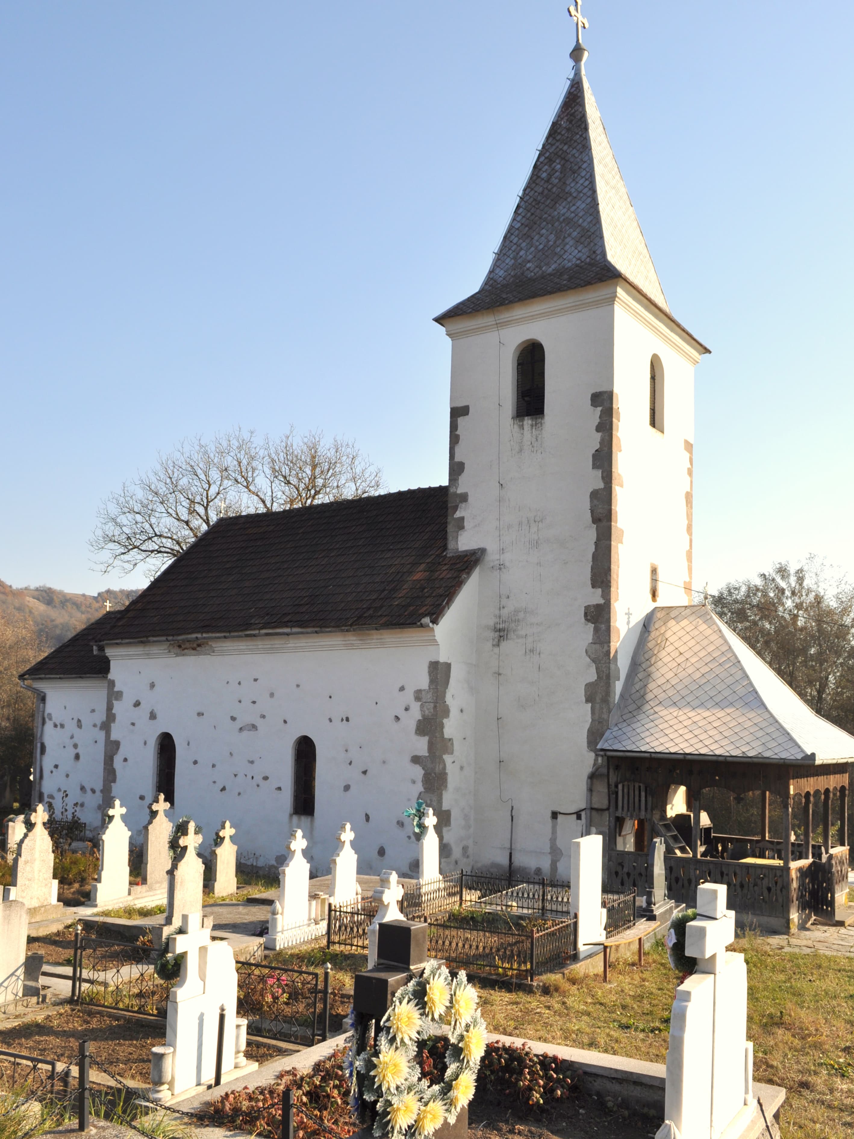 Saint Nicholas' church in Ribița, Hunedoara