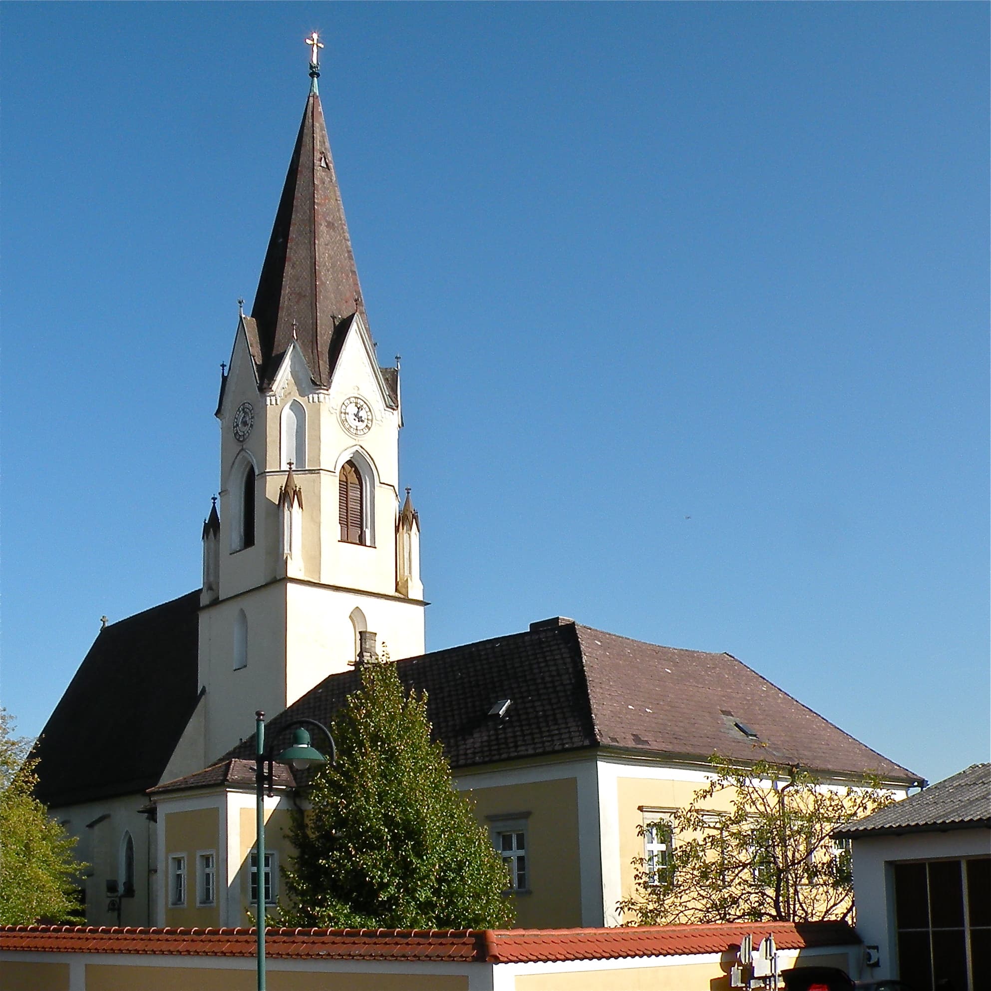 Parish church in Ried in der Riedmark