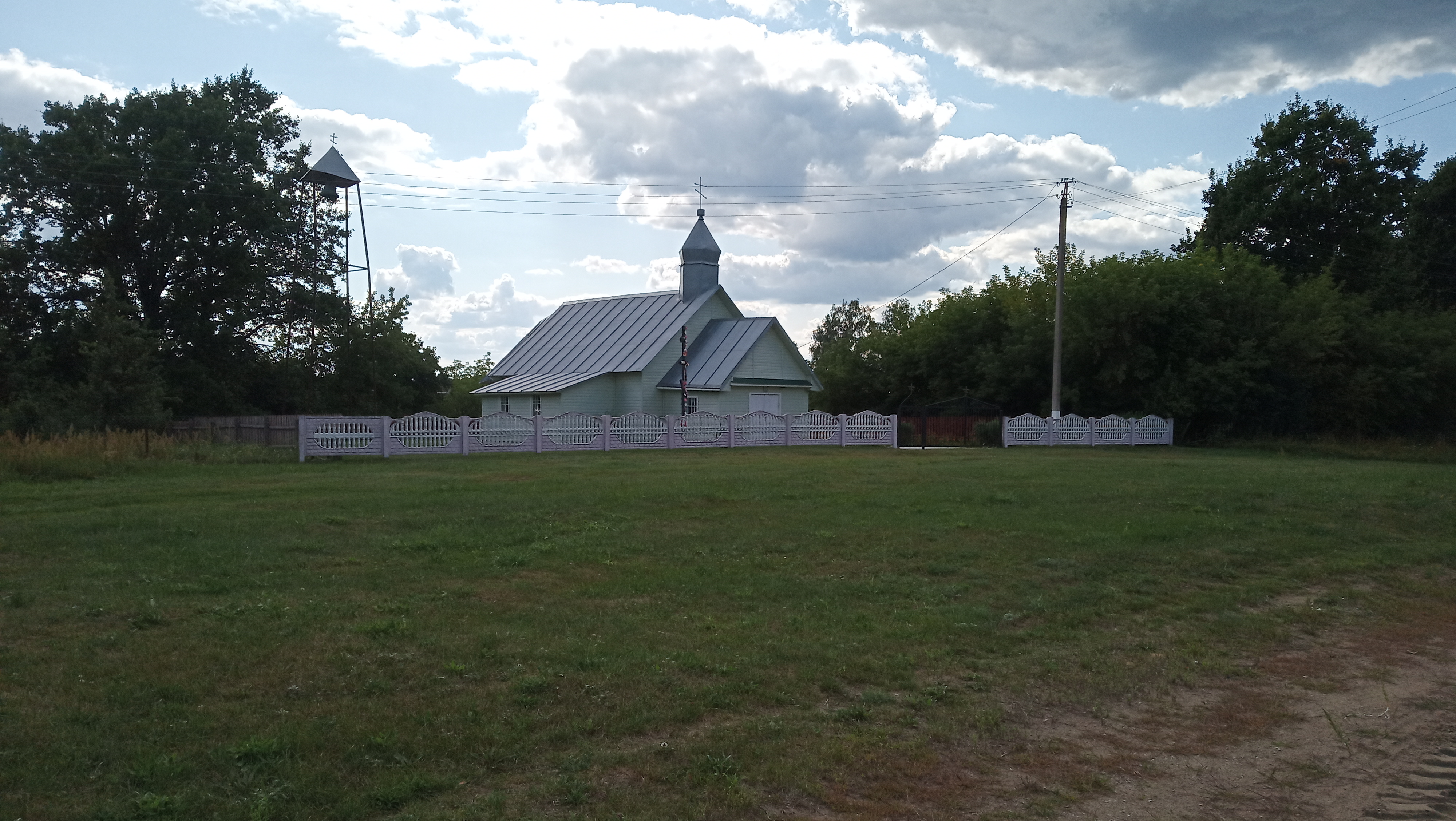Saint Michael Orthodox church in Ruda Javarskaja