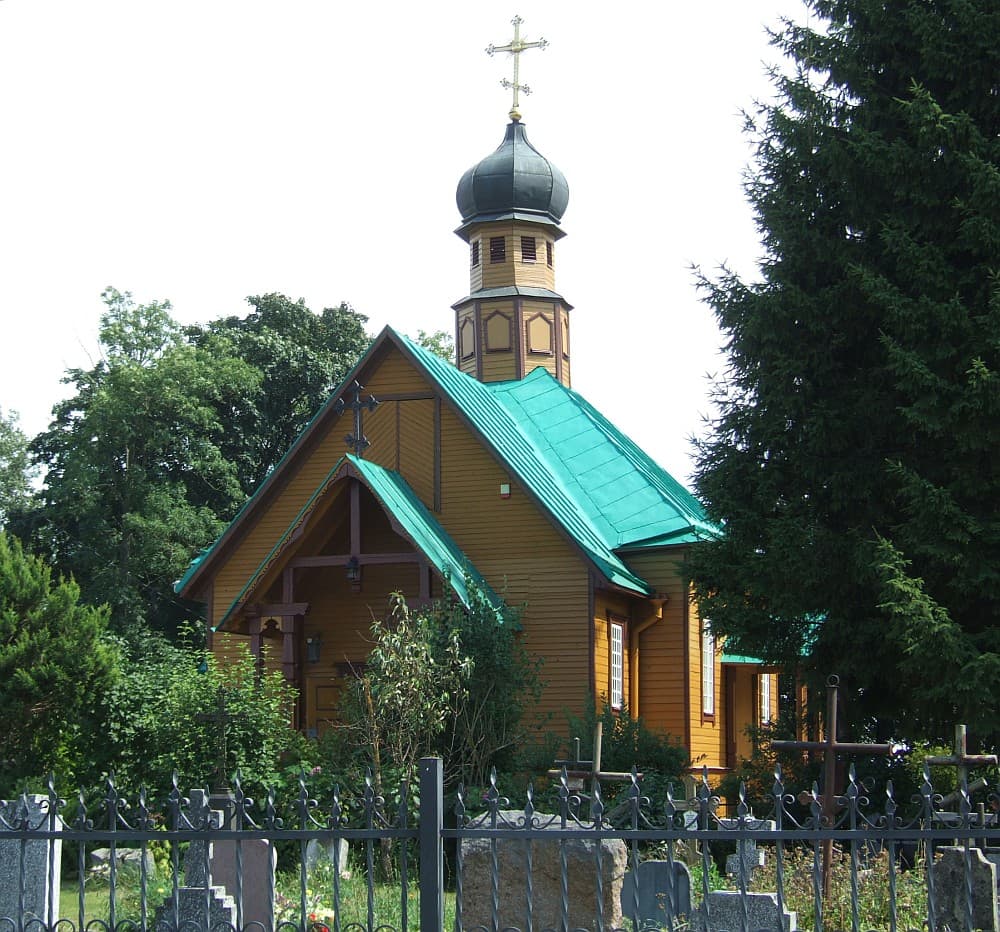 Saint Nicholas Orthodox church in Rudamina