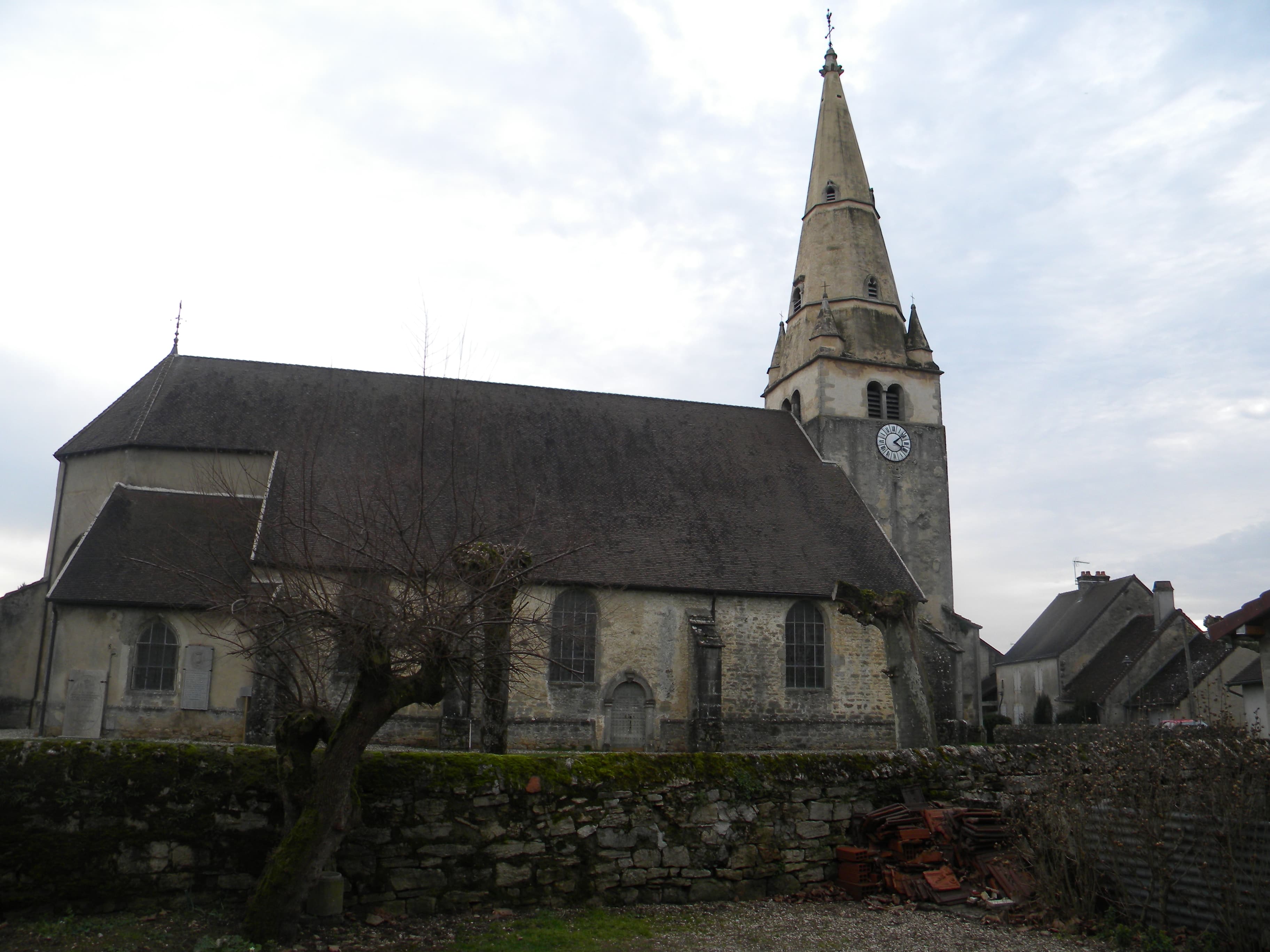 Église Saint-Aignan de Ruffey-sur-Seille
