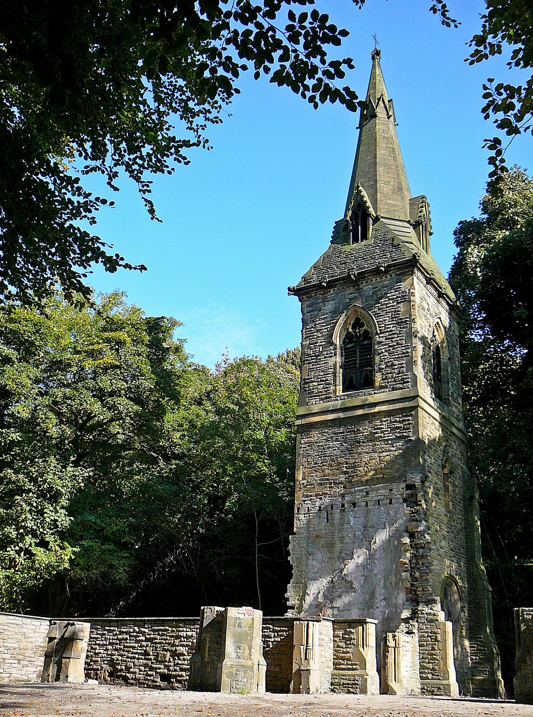 Main (Southern) Chapel To Halifax Borough Cemetery