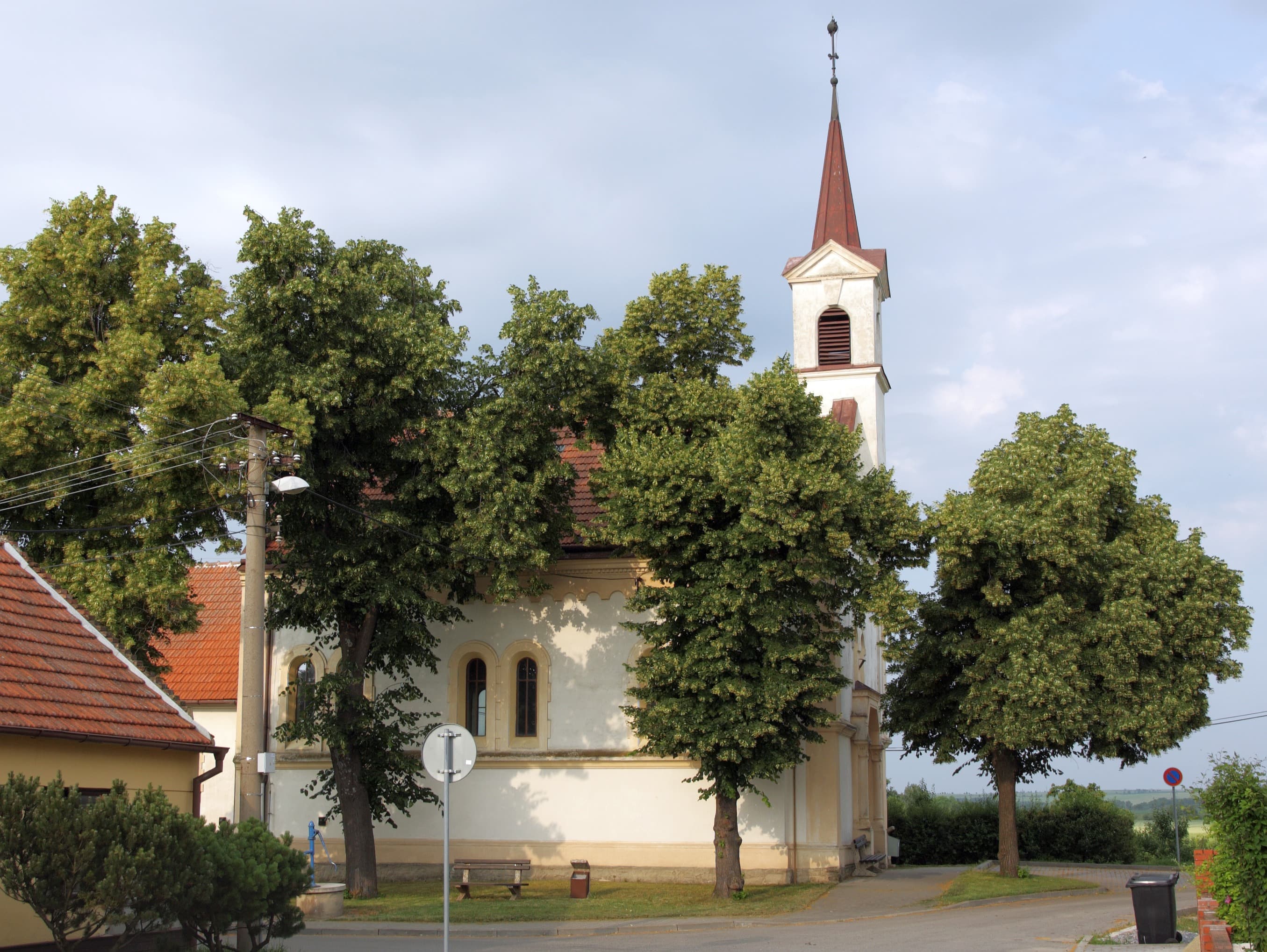 Protestant church in Újezd u Brna