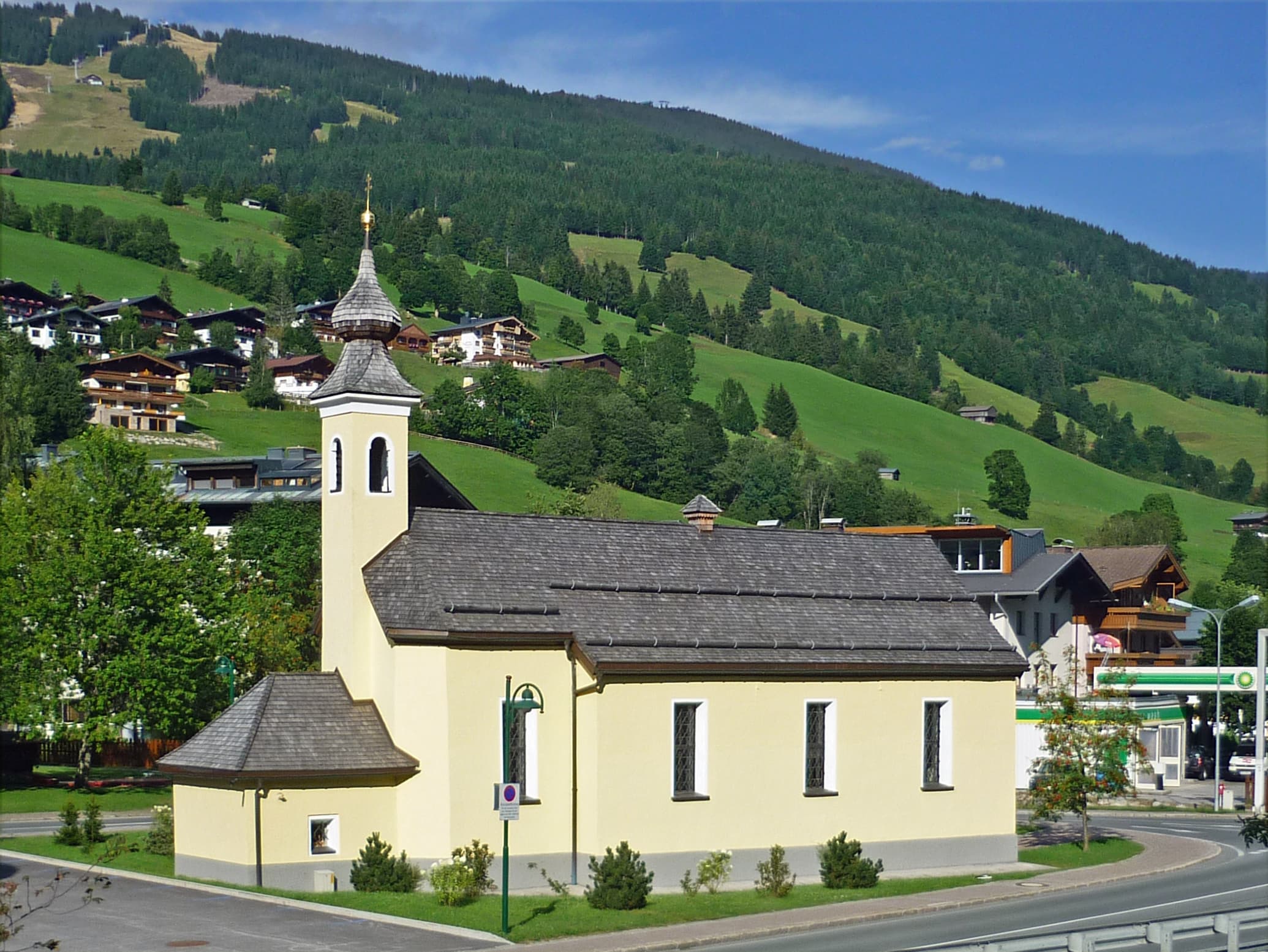 Kreuzkapelle, Saalbach