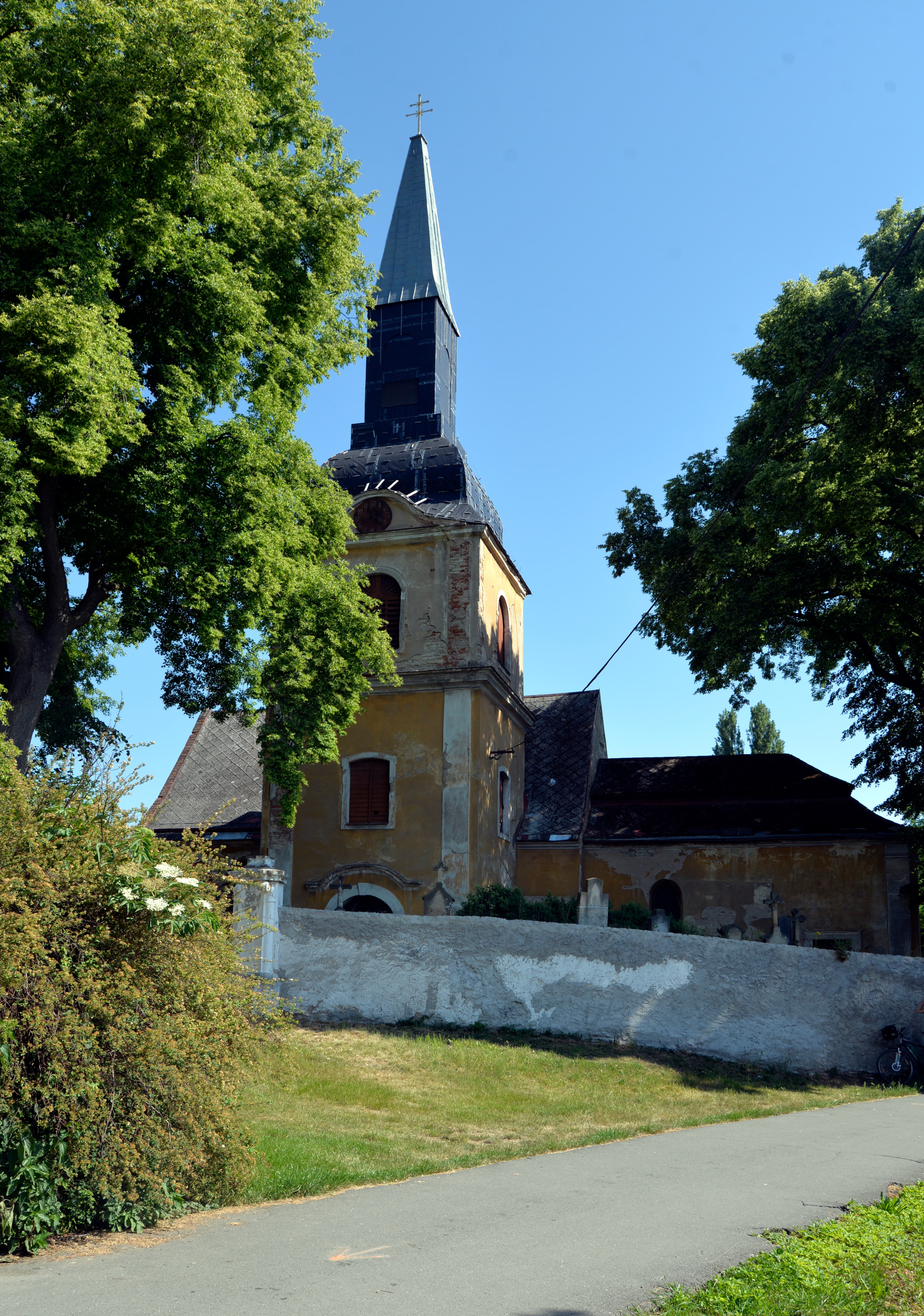 Saint Vitus church in Kovanice