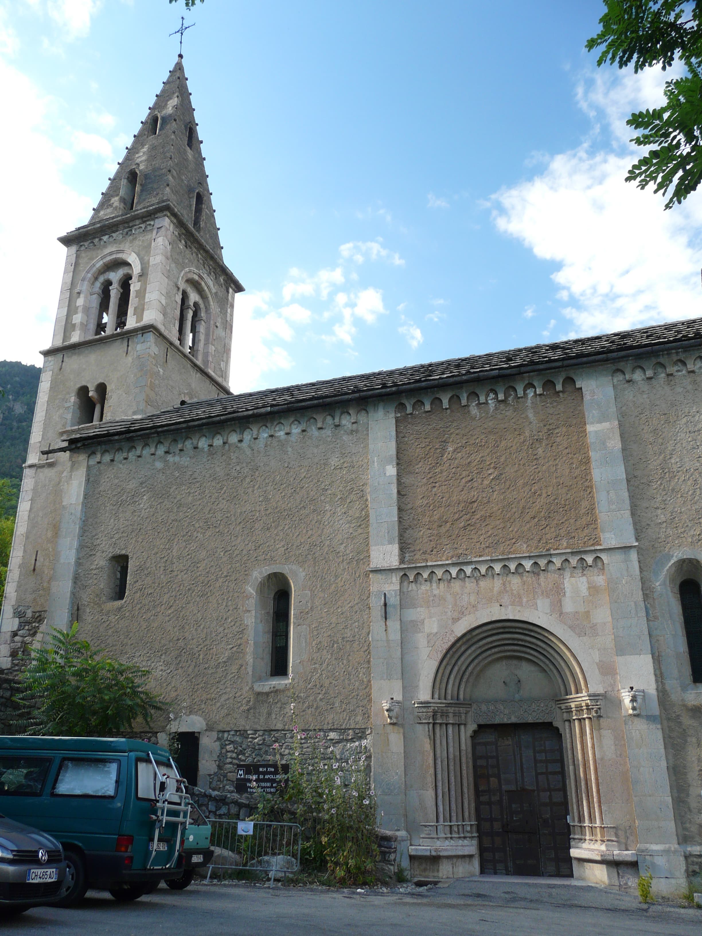 Église Saint Apollinaire à L'Argentière-la-Bessée
