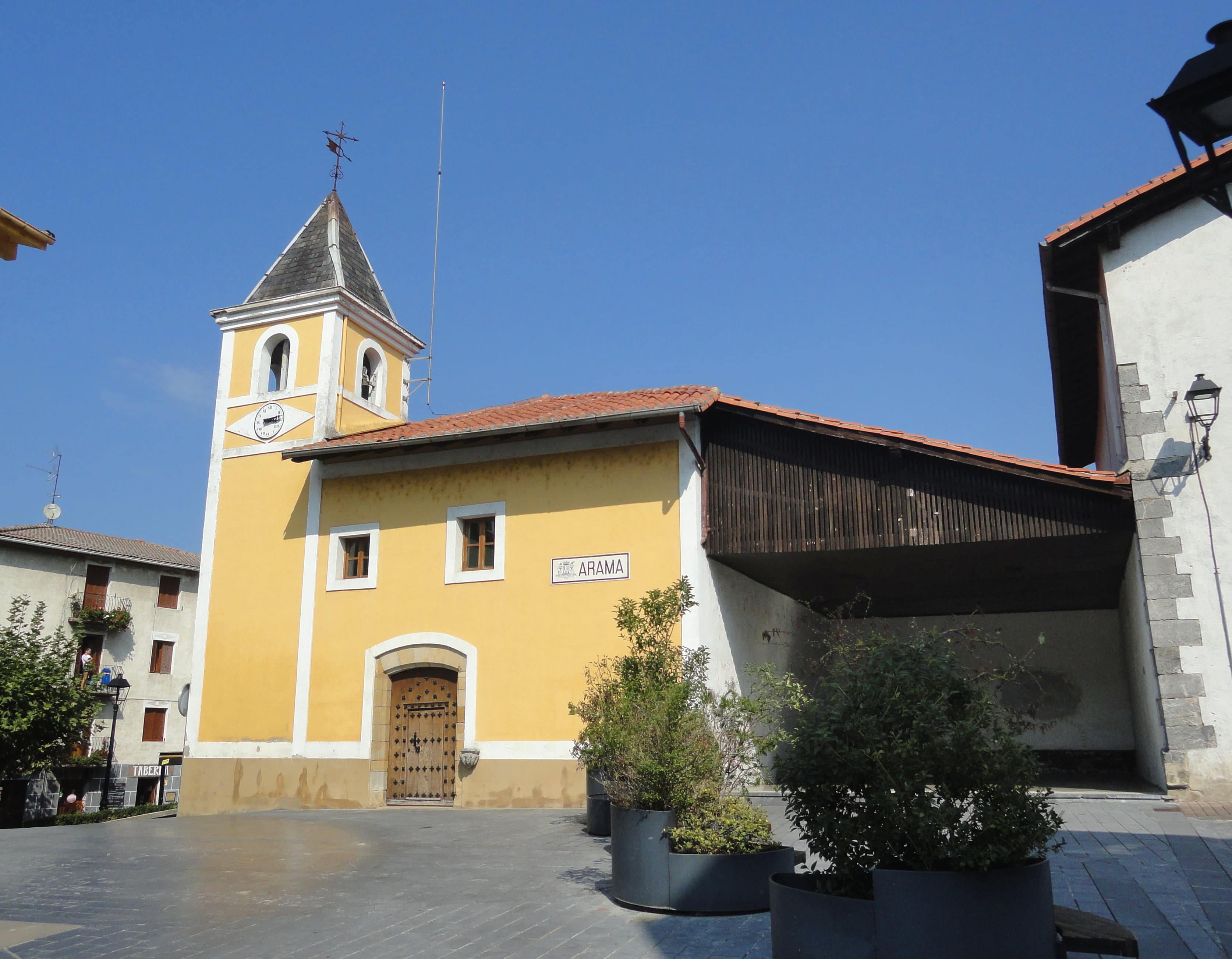 Church of San Martín, Arama
