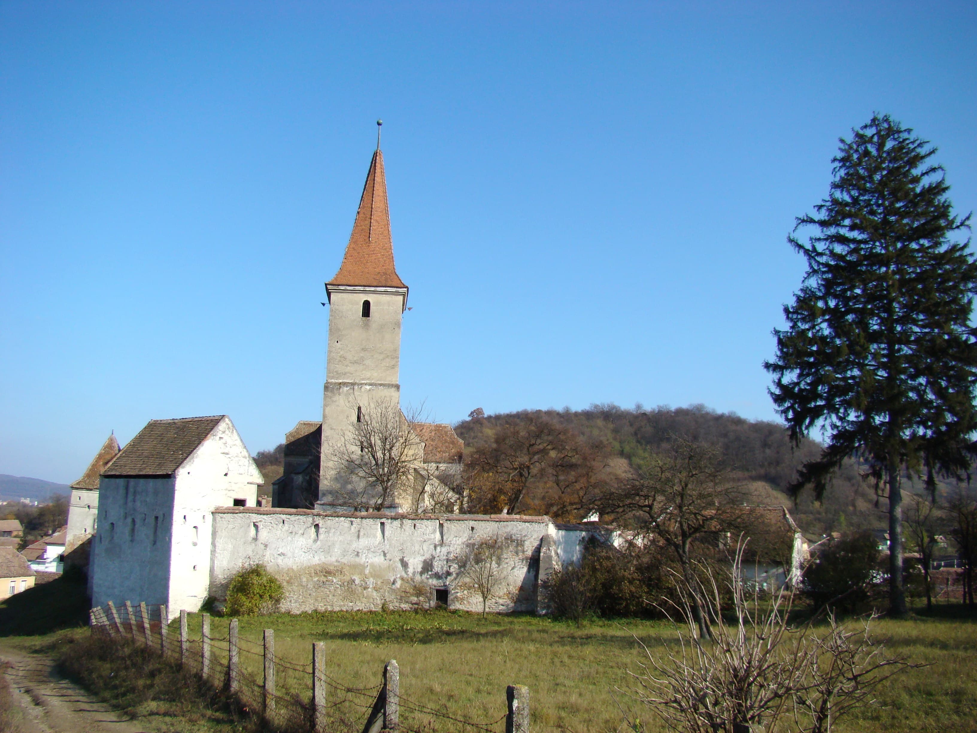 Lutheran church in Șaroș pe Târnave, Sibiu