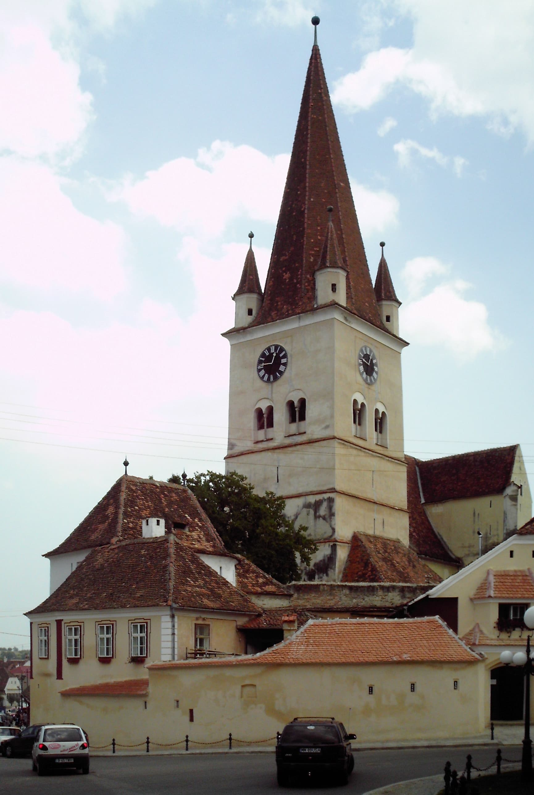 Lutheran church in Cisnădie, Sibiu