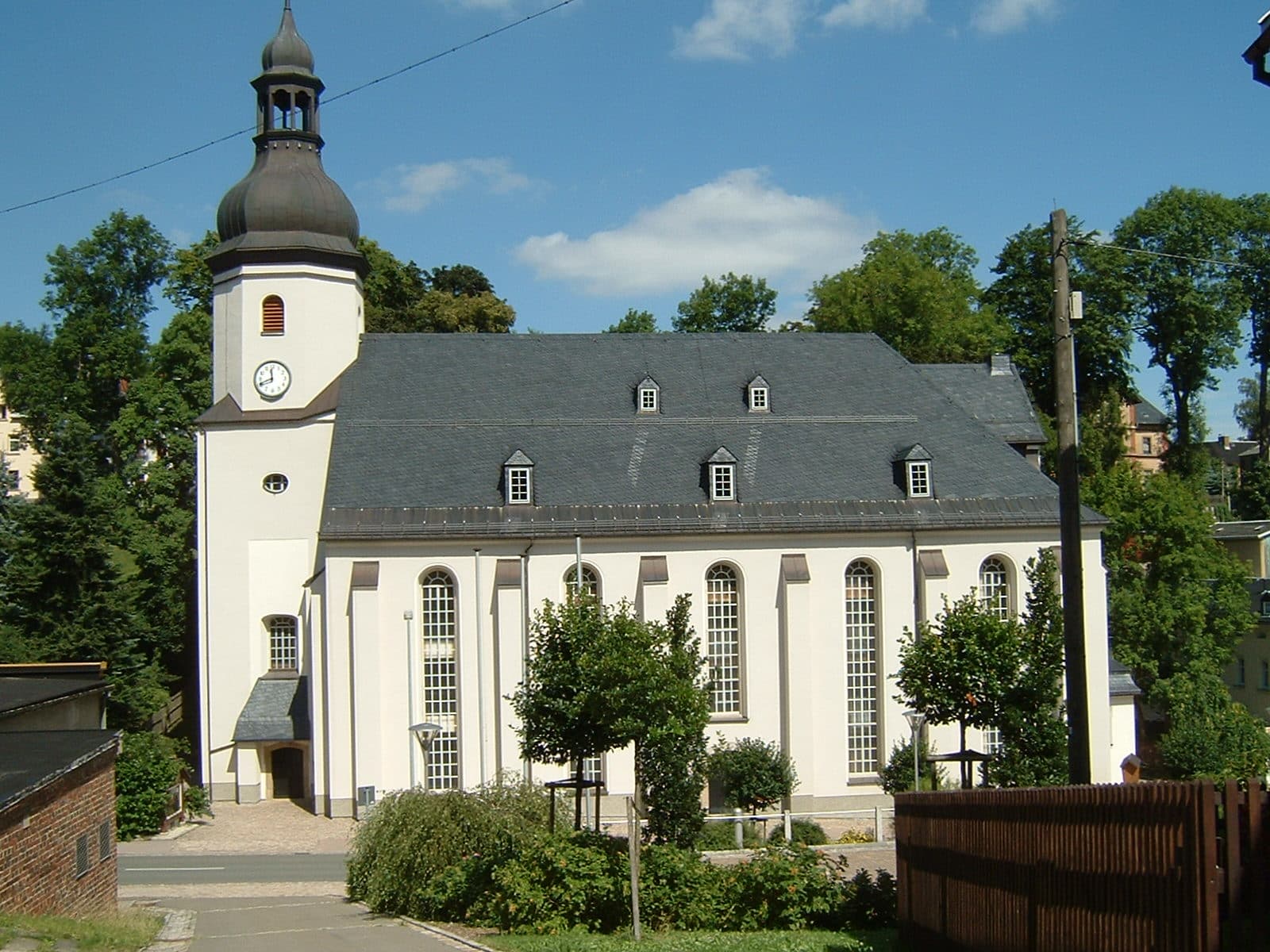 Martin Luther Church in Schönheide