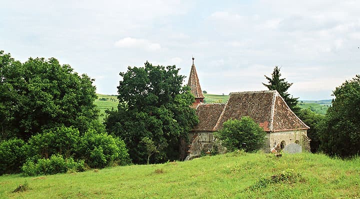 Zlagna fortified church