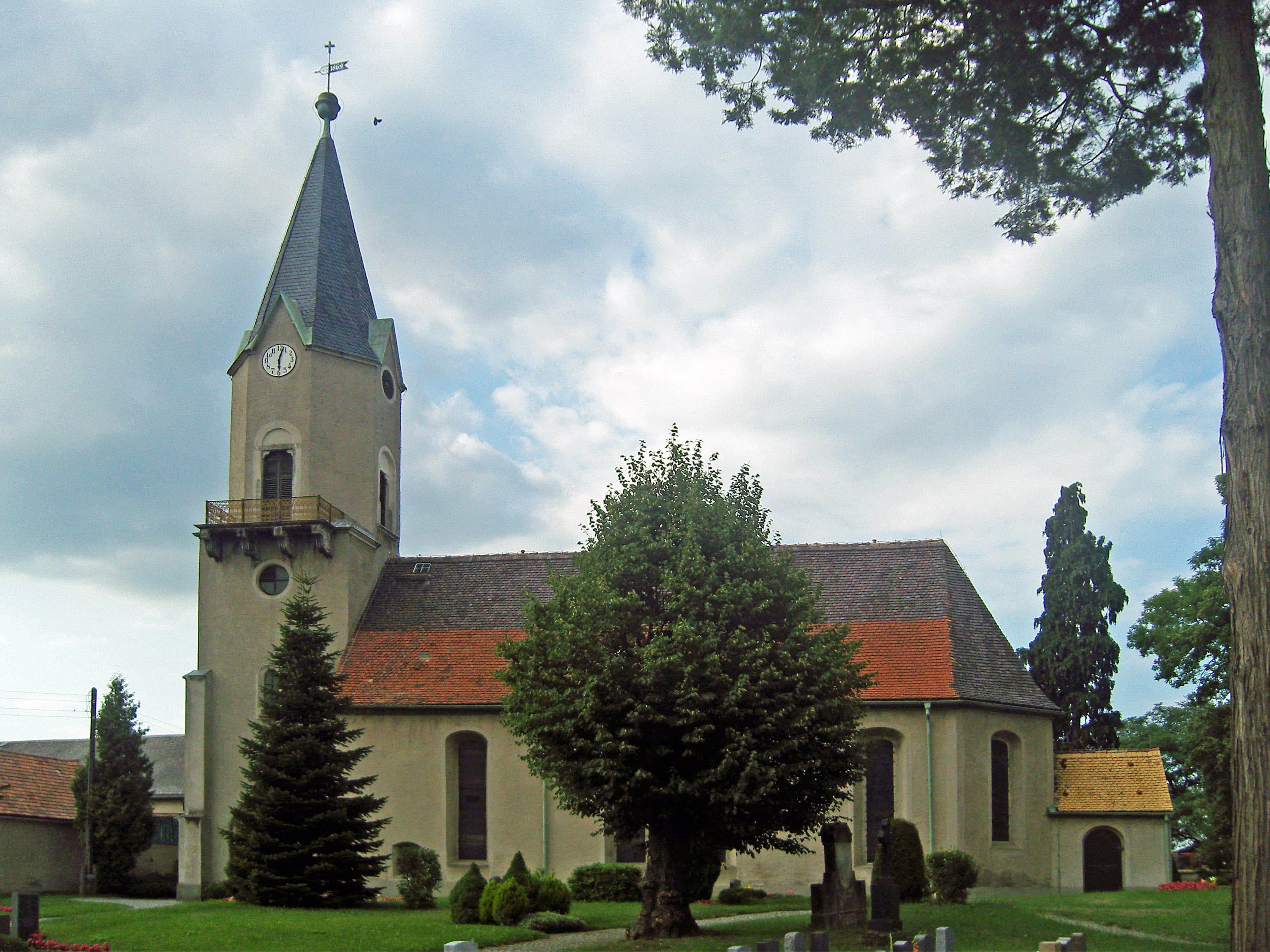 Protestant church in Schmorkau (Neukirch)