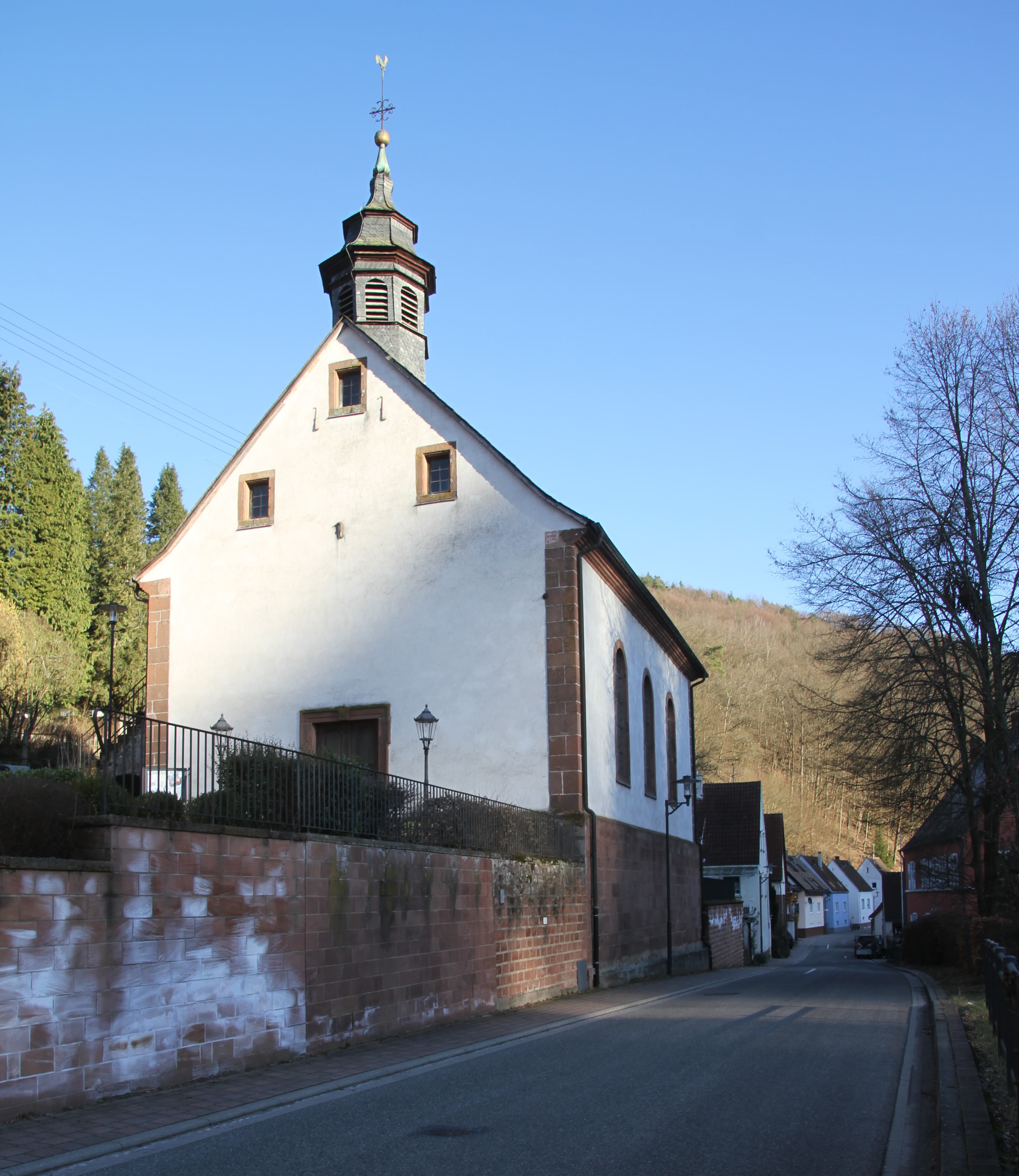 Protestant church in Schönau, Pfalz