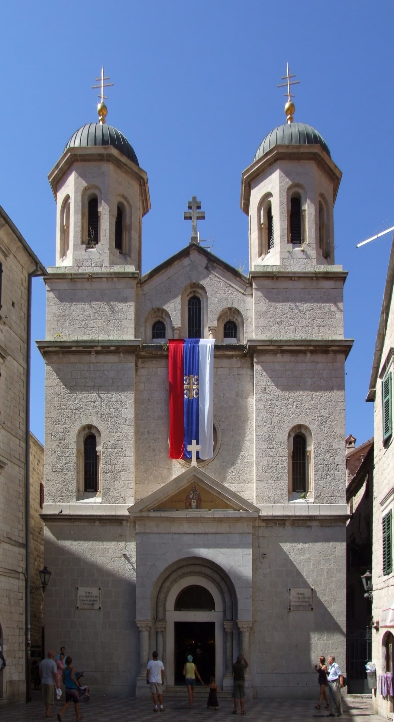 Serbian Orthodox church of St Nicolas in Kotor