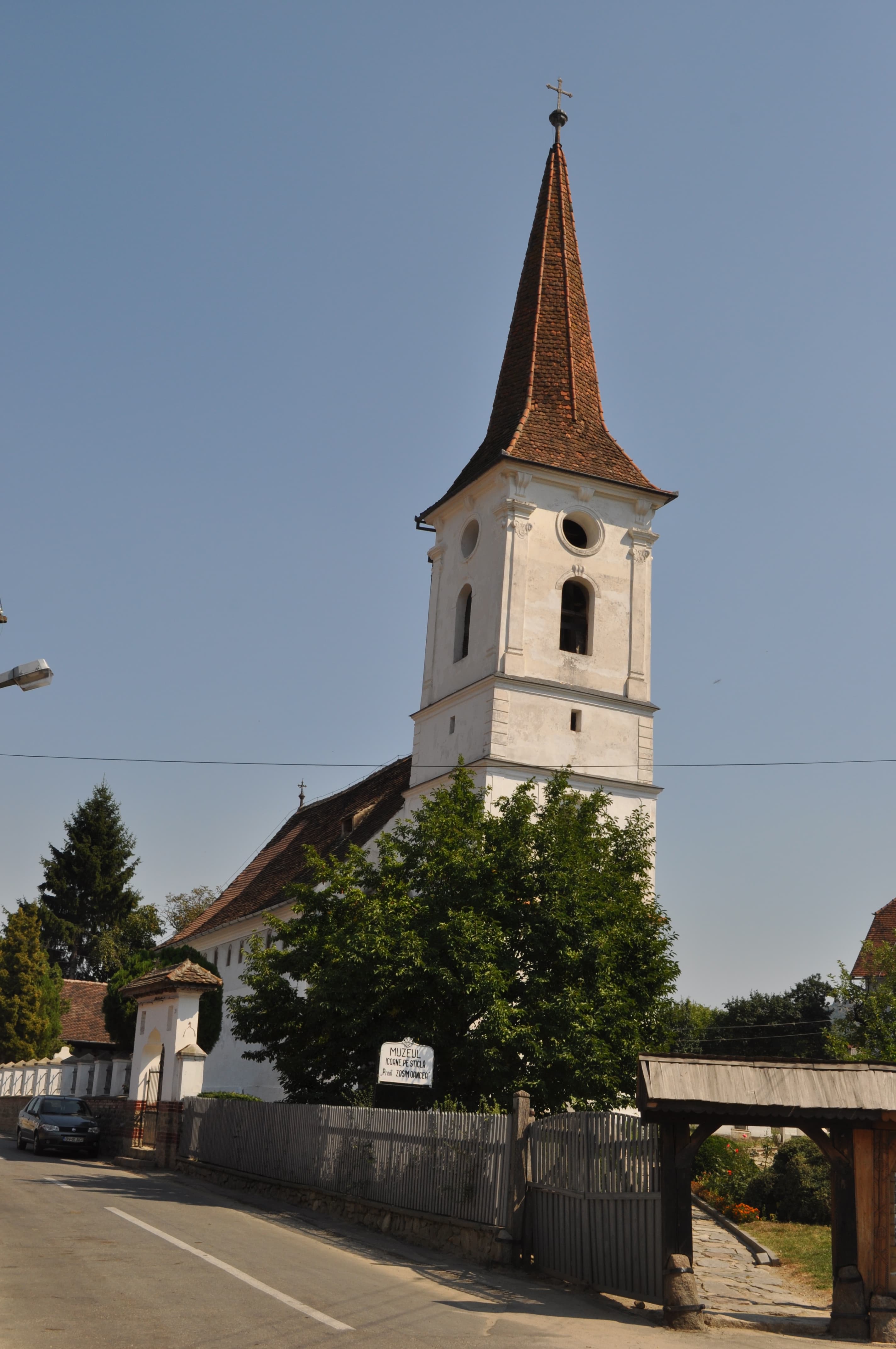 Romanian Orthodox church of the Holy Trinity in Sibiel, Sibiu
