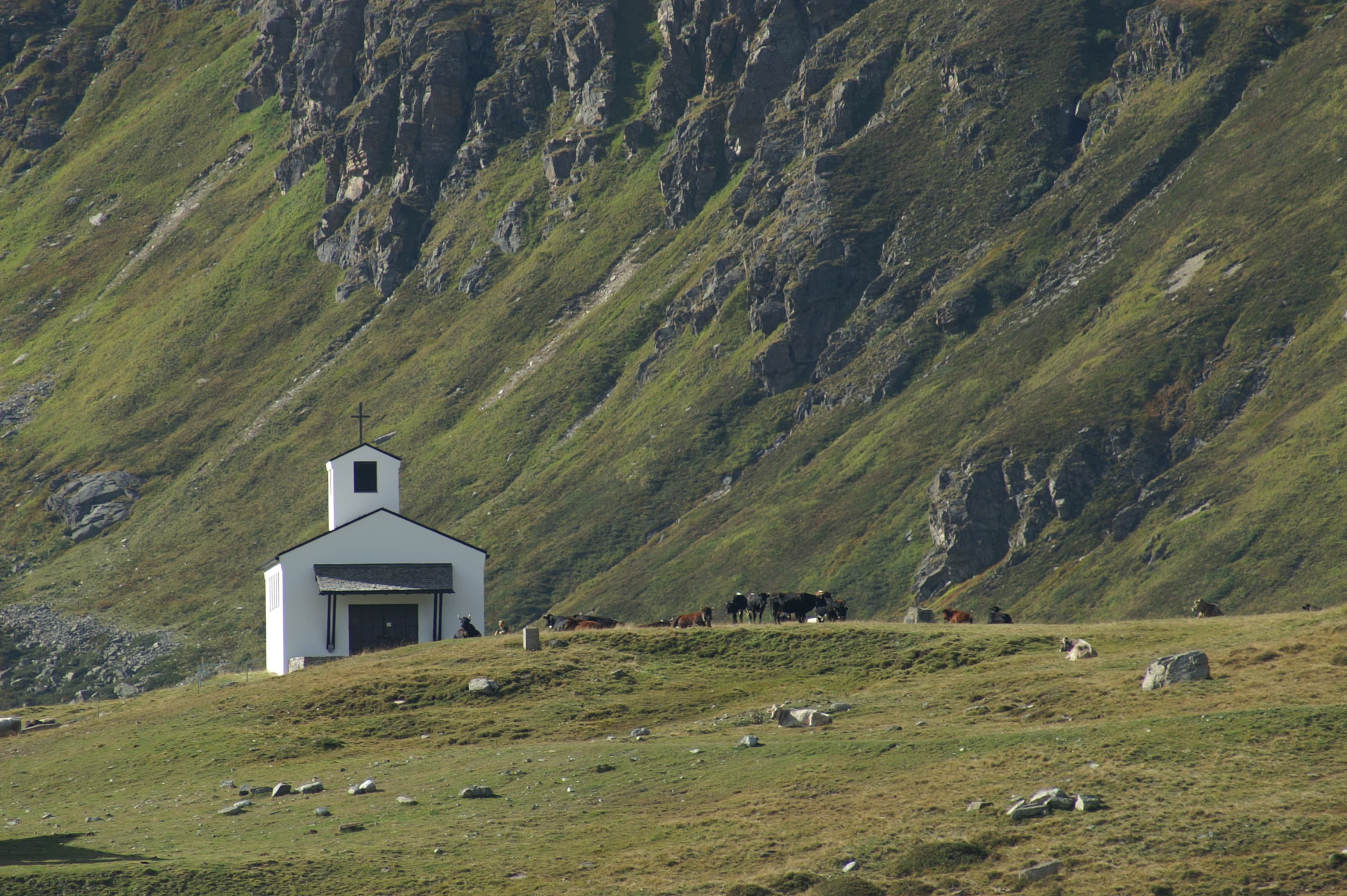 Barbarakapelle auf der Bielerhöhe