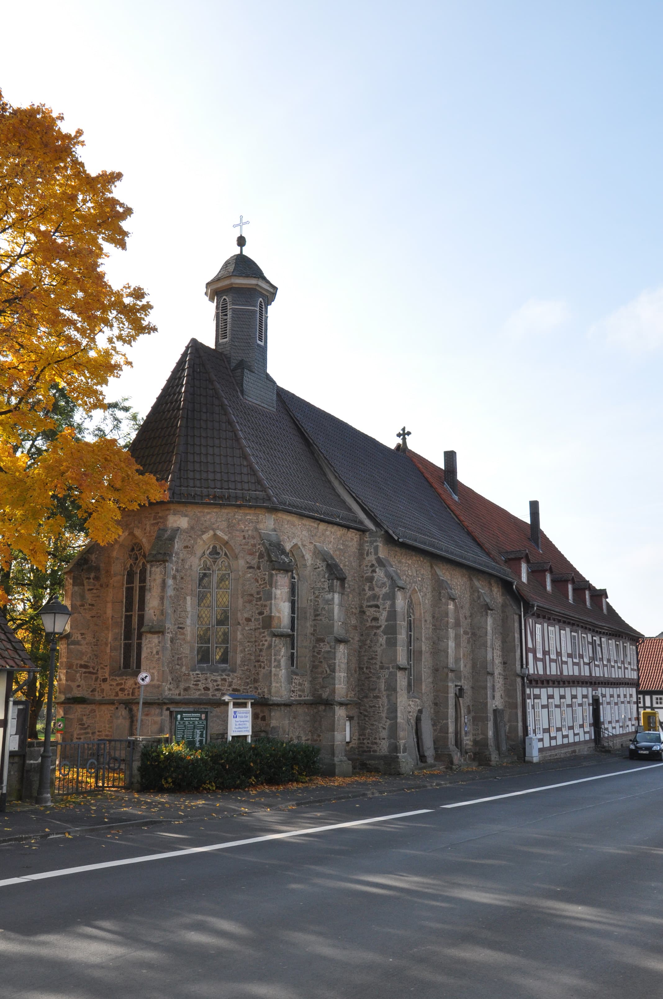 Chapel of the hospital St. Elisabeth in Spangenberg